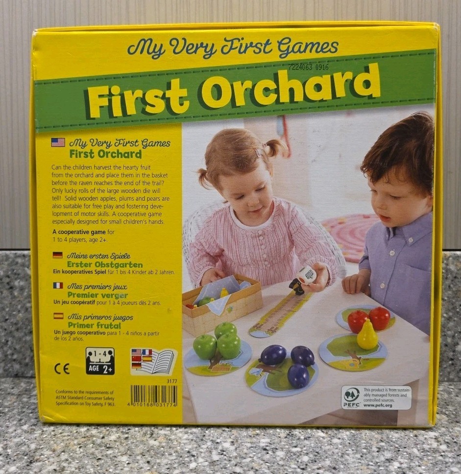 Haba First Orchard Board Game My Very First Games 3177 2019 Complete