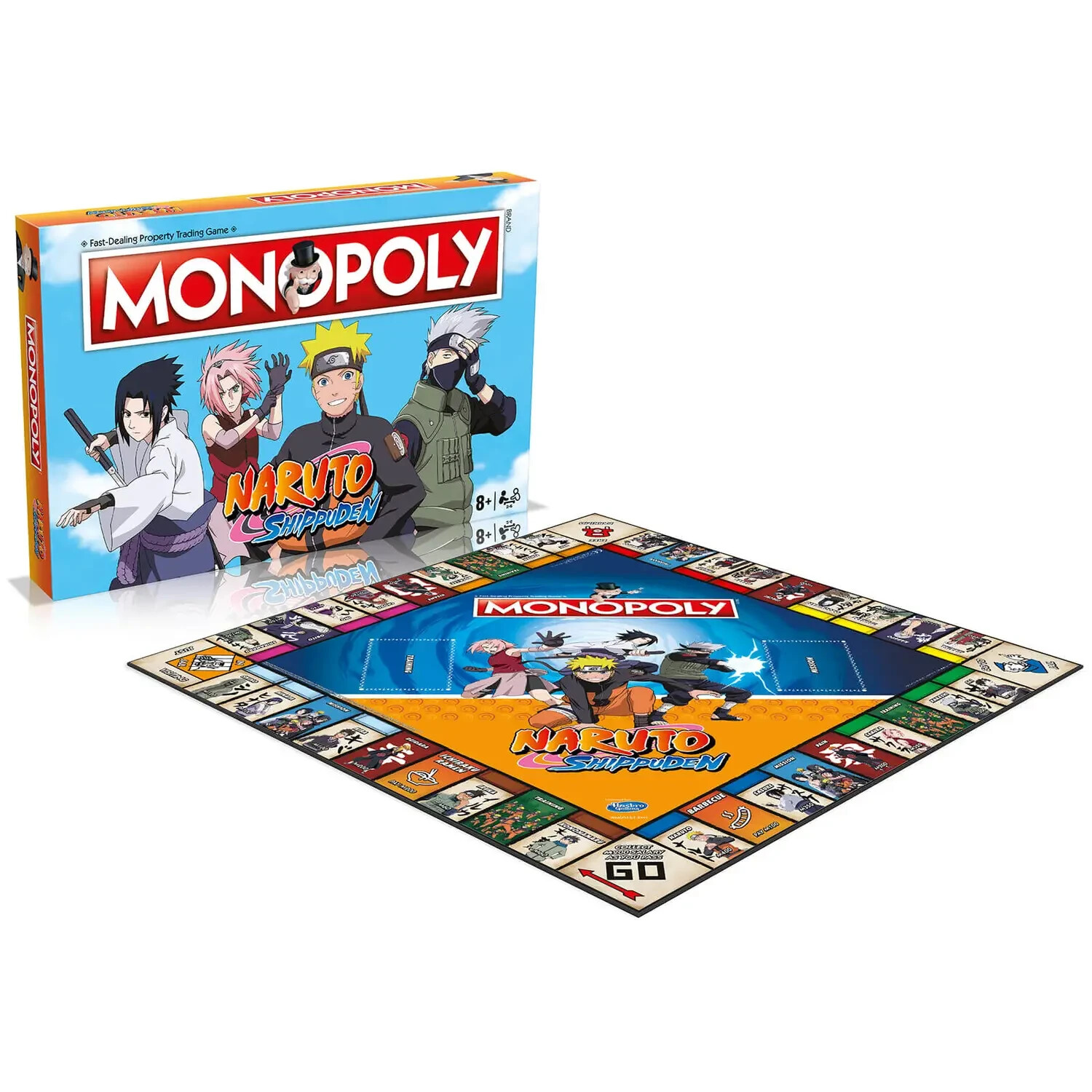 Monopoly Naruto Collectable Board Game Brand New