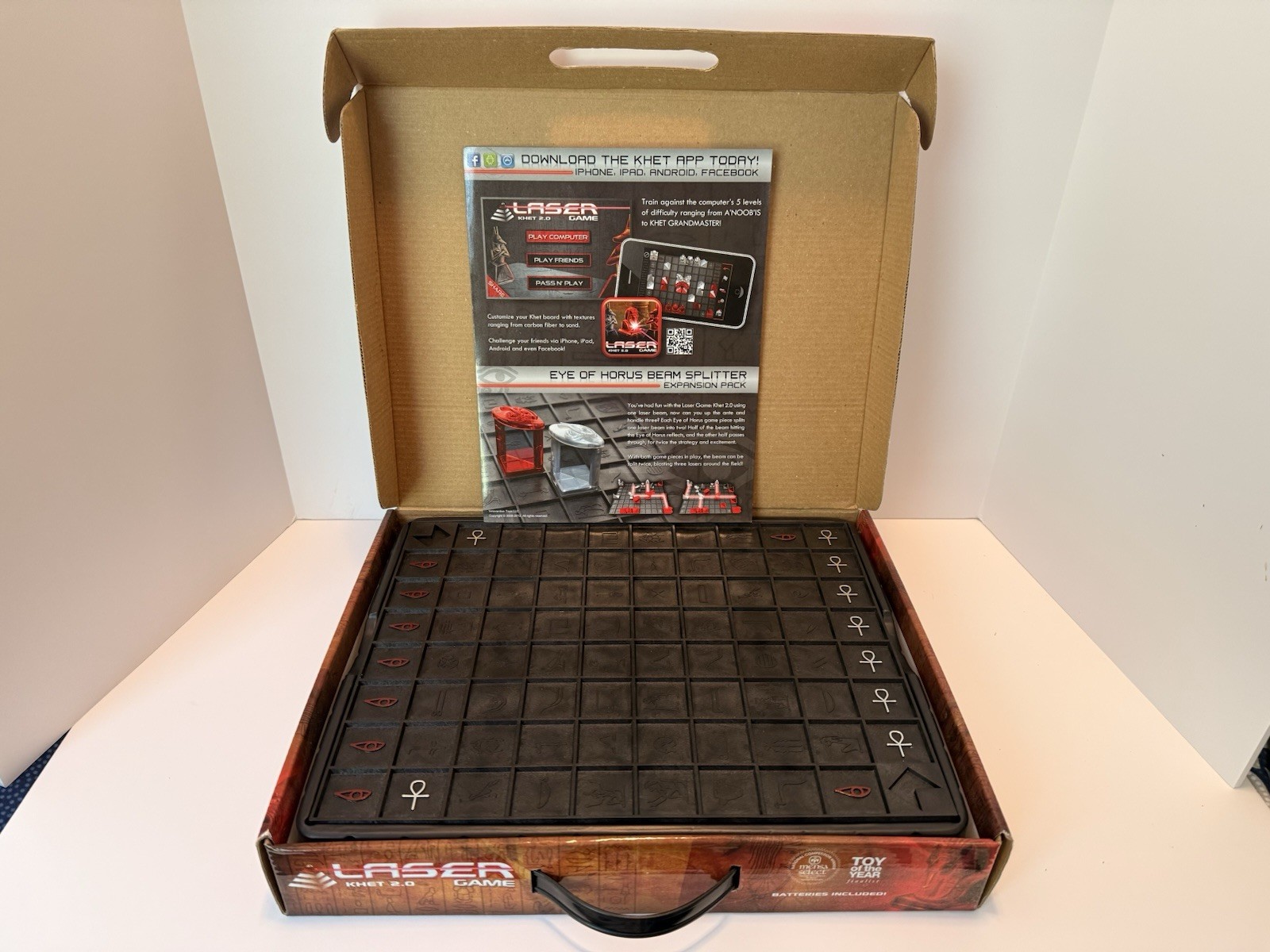 Laser Khet 2.0 Game Strategy 2010 Innovention Toys –Tested and Free Shipping