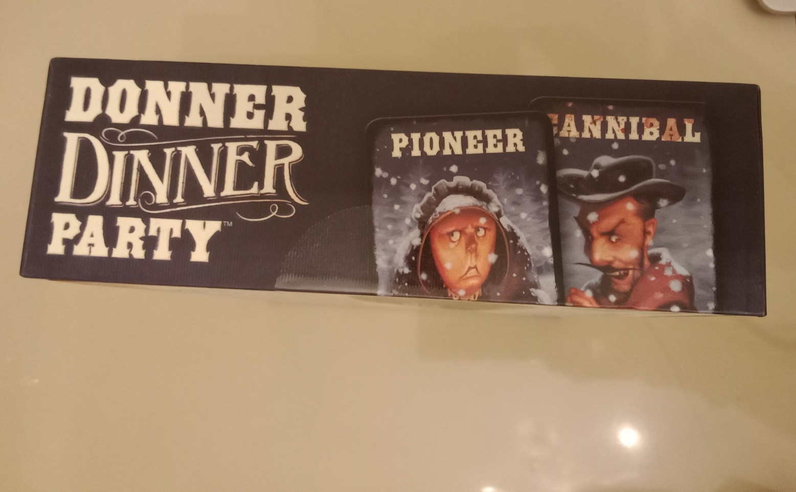 Donner Dinner Party -A Rowdy Game of Frontier Cannibalism! Board Game New In Box