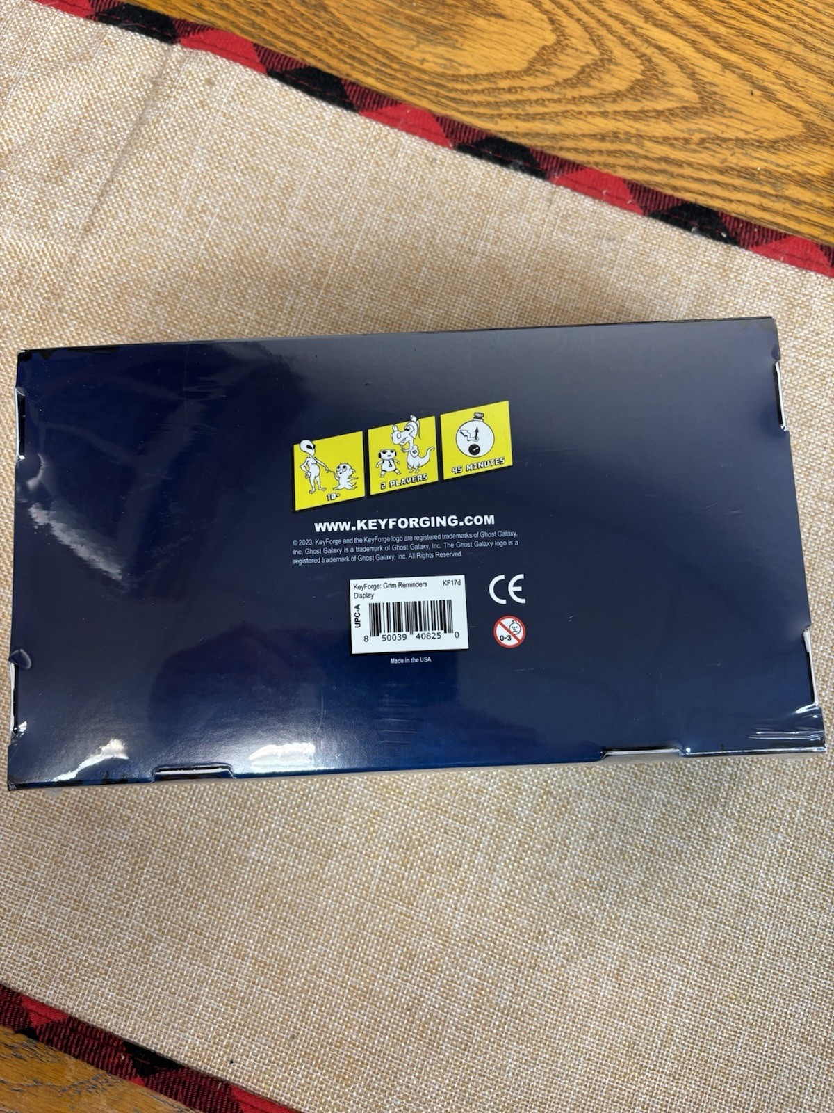Ghost Galaxy KeyForge: Grim Reminders Archon Deck Display Sealed New