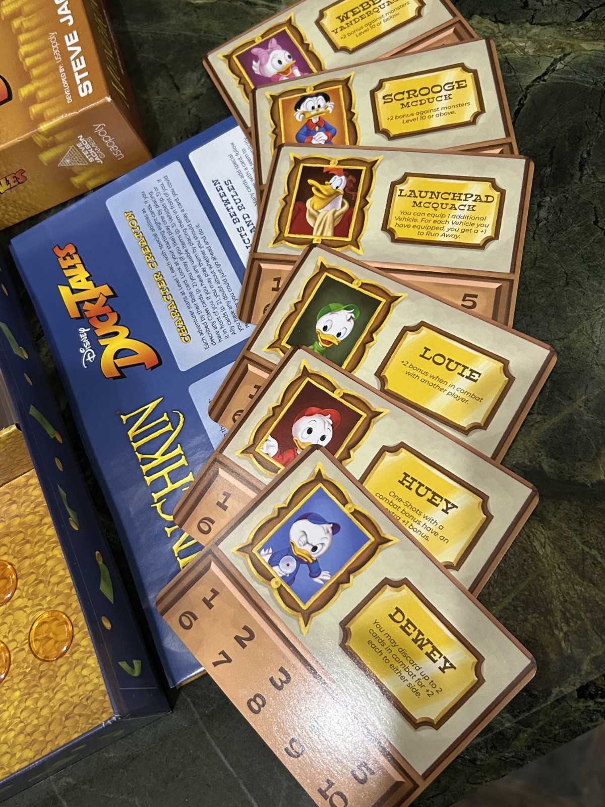 Disney Duck Tales Munchkin Card Game Steve Jackson Complete Ages 10+ 3-6 players