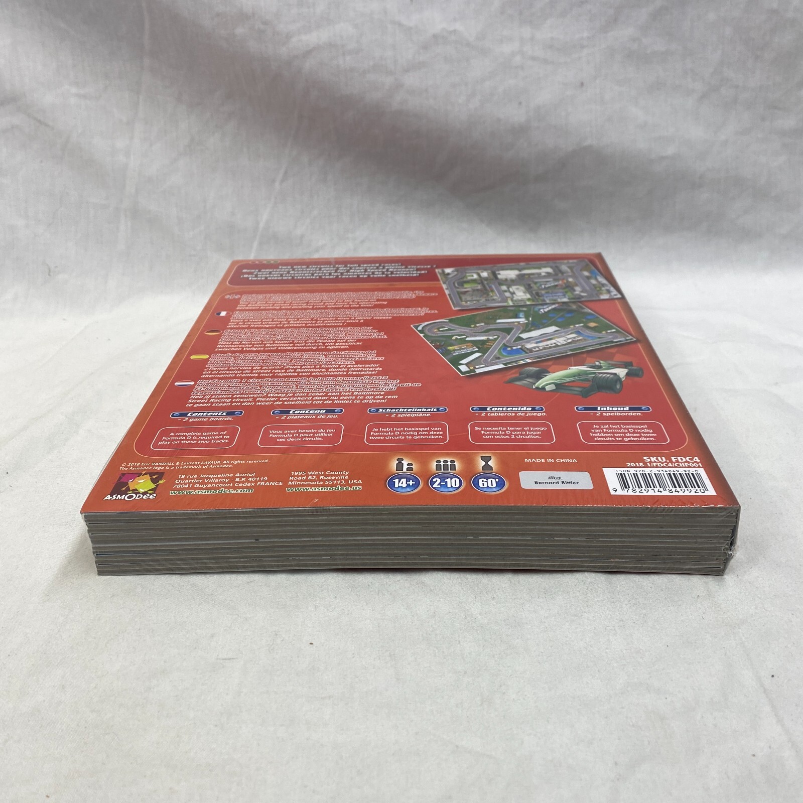Formula D: Circuits 4 – Grand Prix of Baltimore & Buddh Track Exp Game New SW