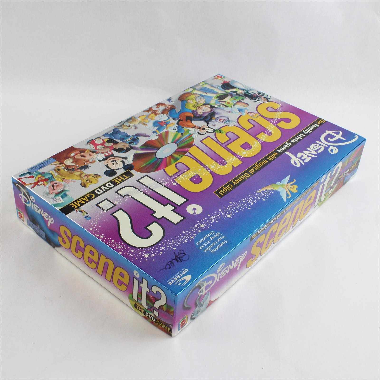 Screenlife Disney Scene It? 2004 DVD Board Game