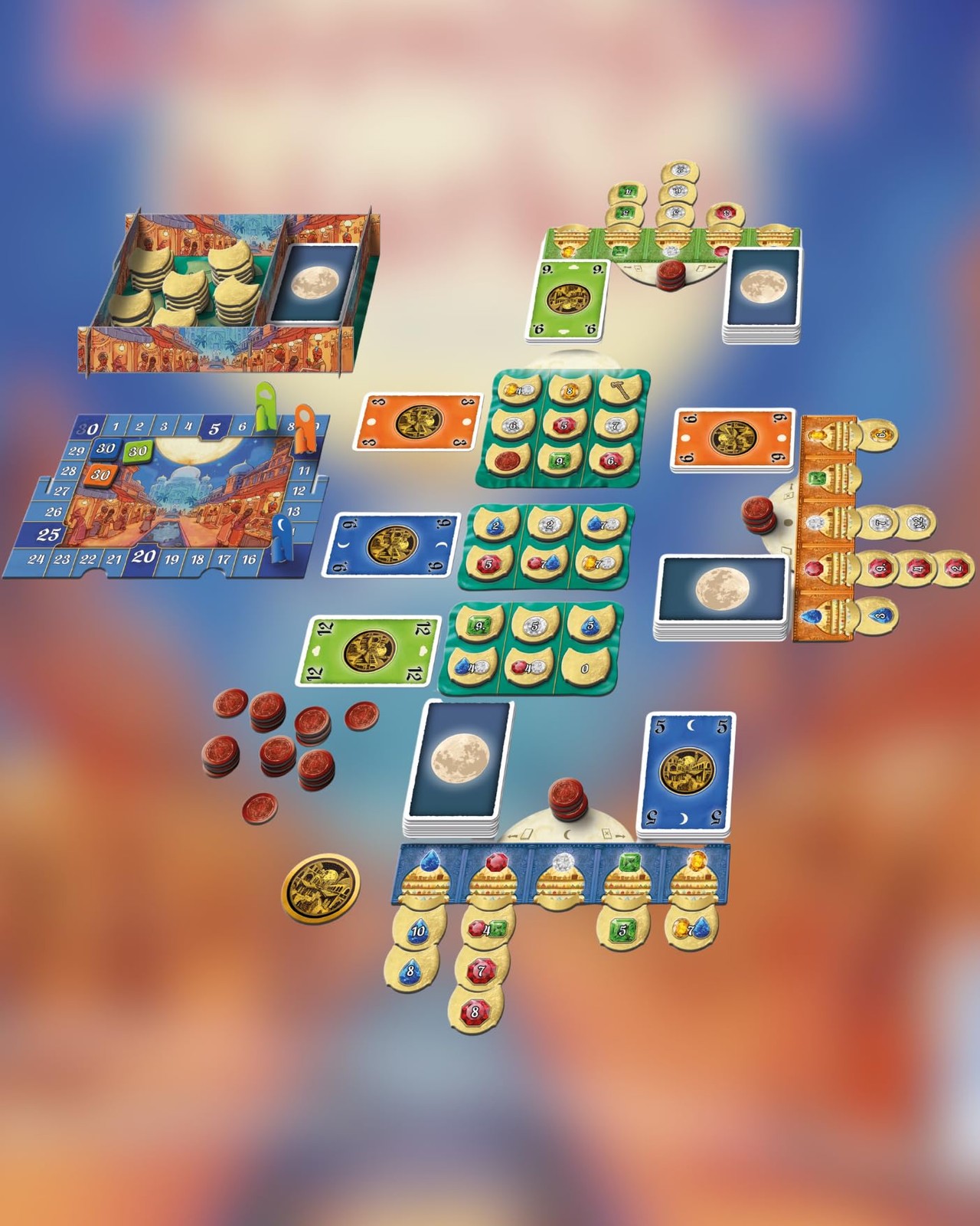 Moonlight Market F&F Compact Edition – Queen Games