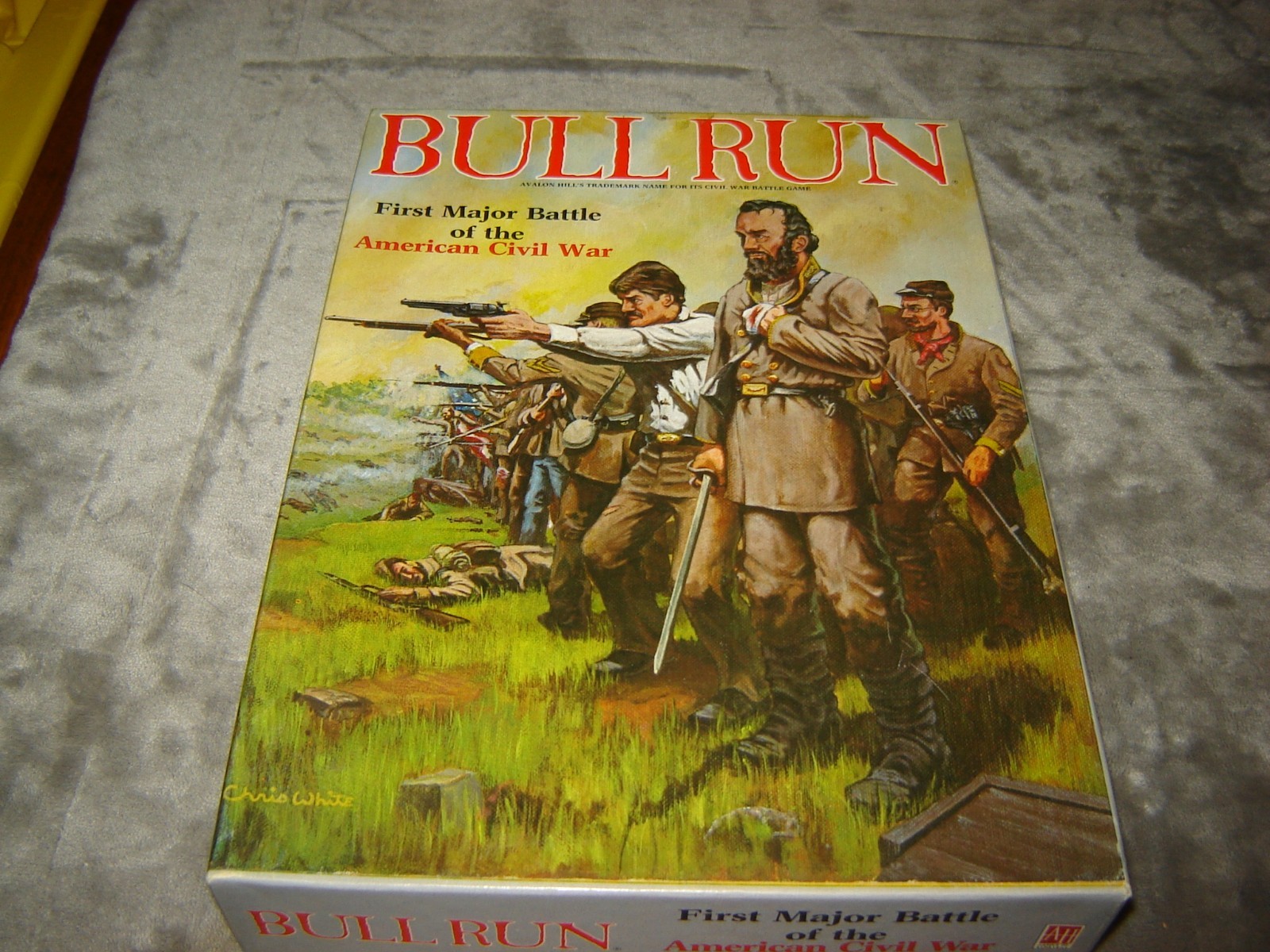Avalon Hill Game Co. #847 Bull Run UNPUNCHED Never Played Excellent Cond NICE