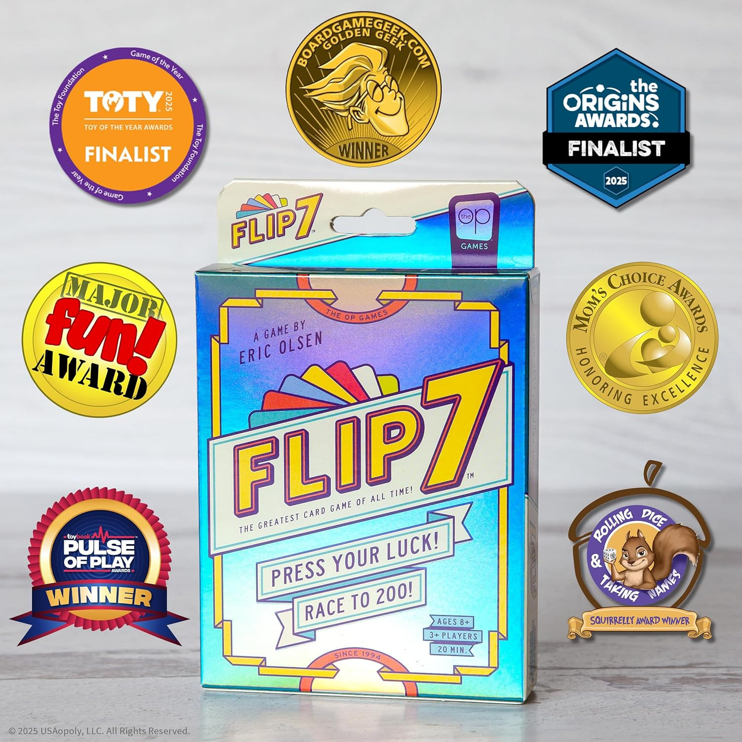 Flip 7, the Ultimate Blend of Press Your Luck & Strategy, Fast-Paced