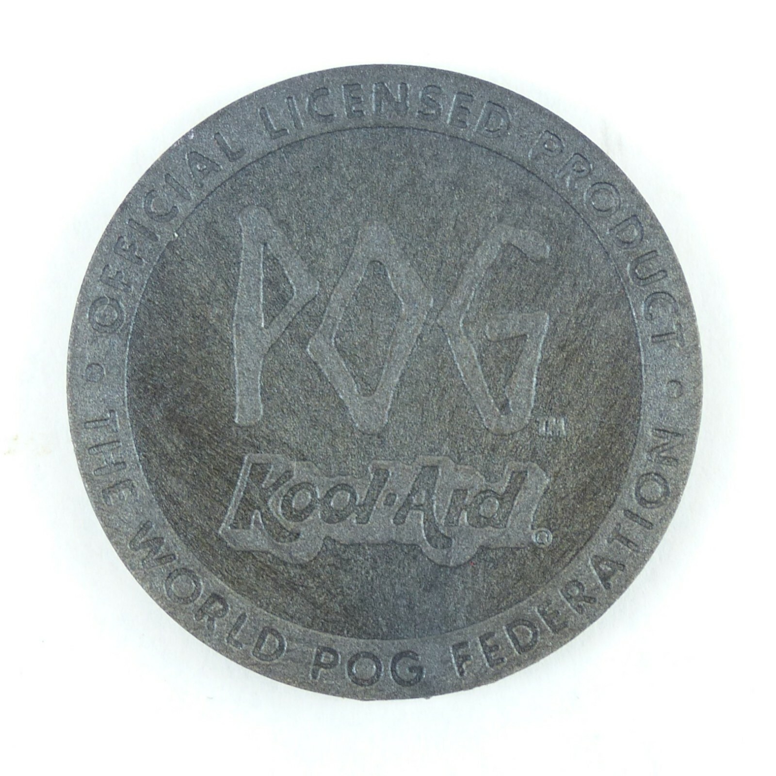 2 Kool-Aid “The BIG Man” Plastic POG Kini Slammer World Pog Federation WPF 1990s
