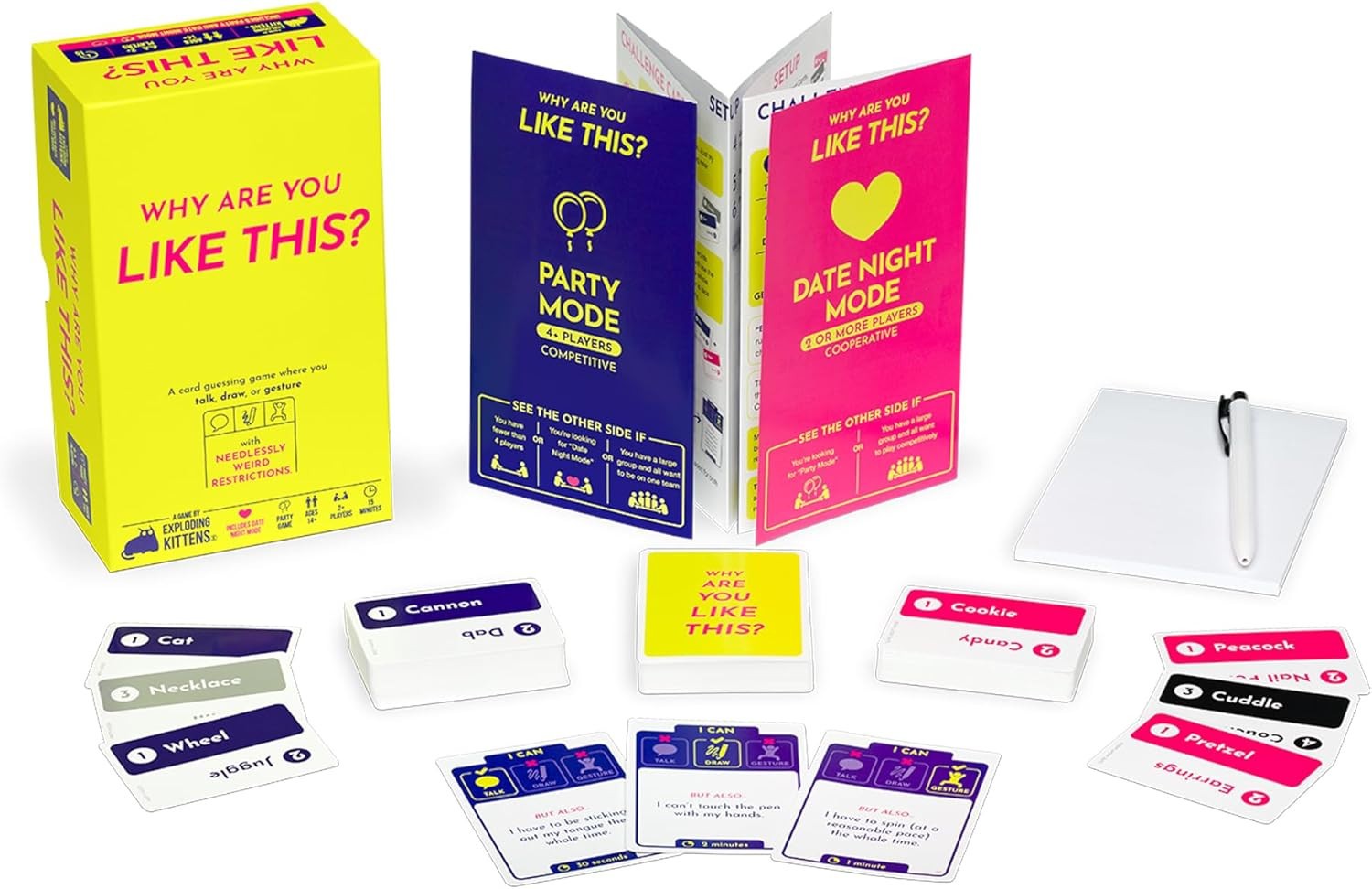Exploding Kittens Why are You Like This Party-Family-Date Night-Couples Game NIB