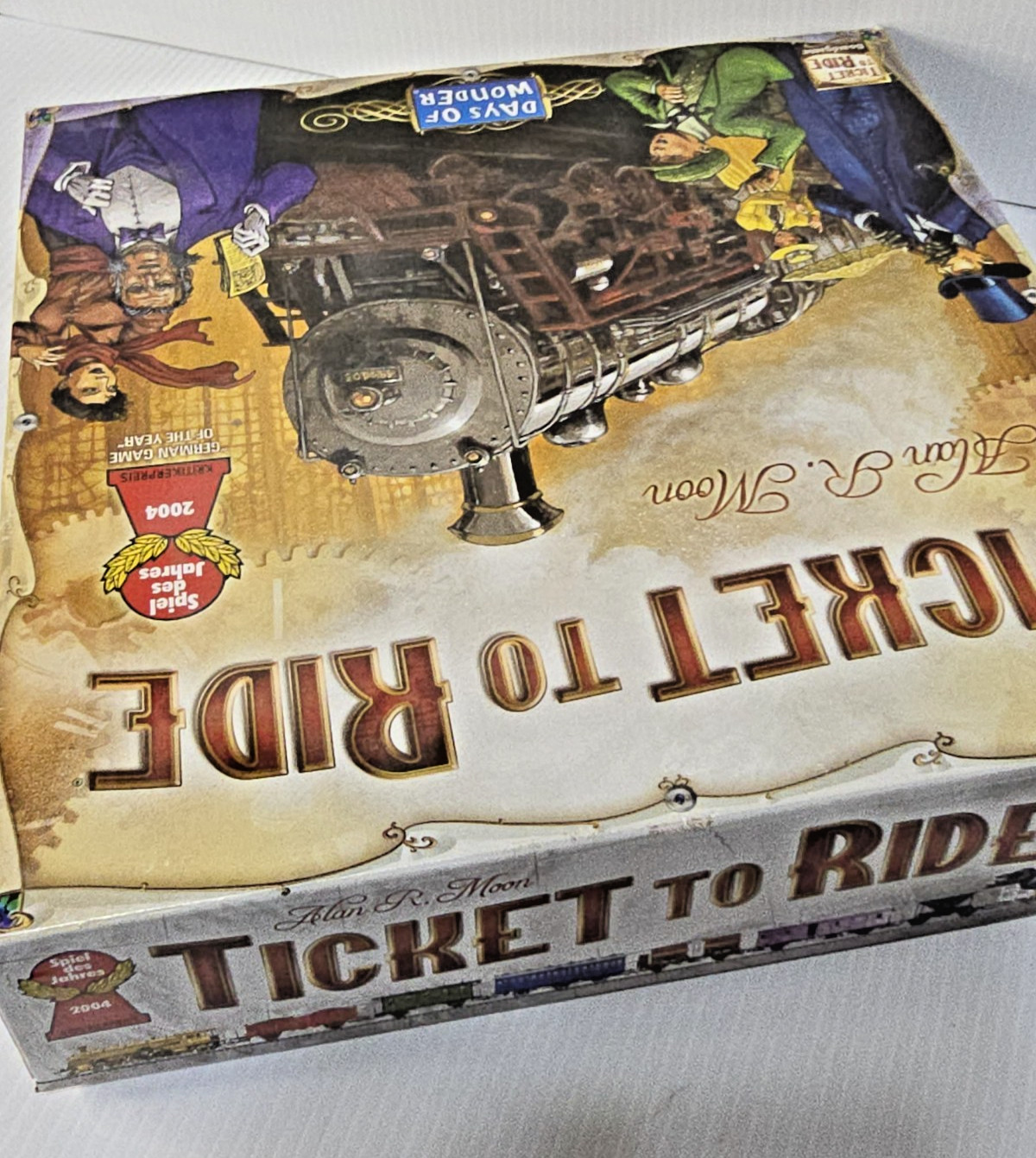 Days of Wonder: Ticket To Ride by Alan R. Moon TRAIN Adventure Board Game