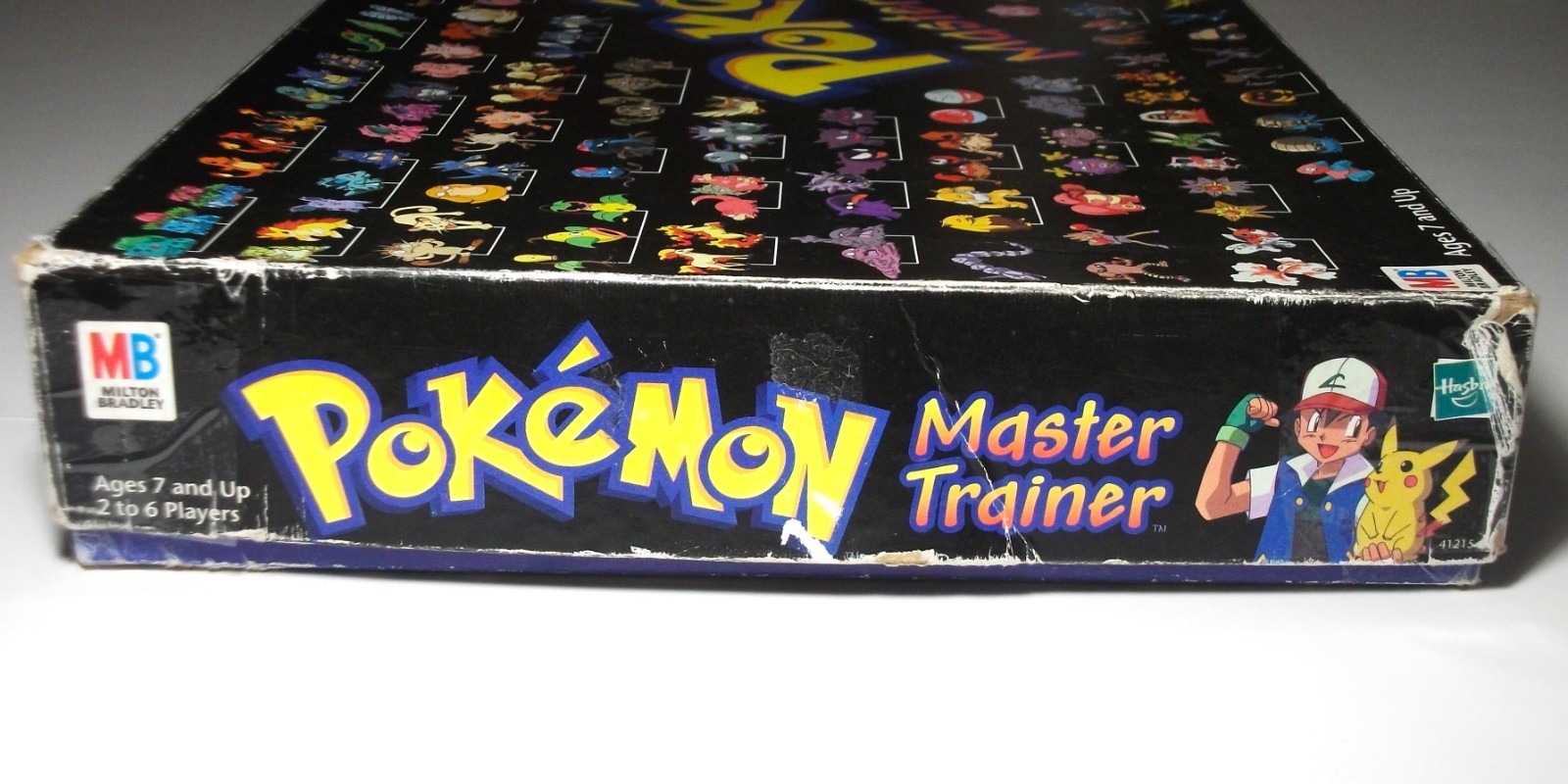 POKEMON MASTER TRAINER 1999 Edition Hasbro Vintage Board Game 99% Complete