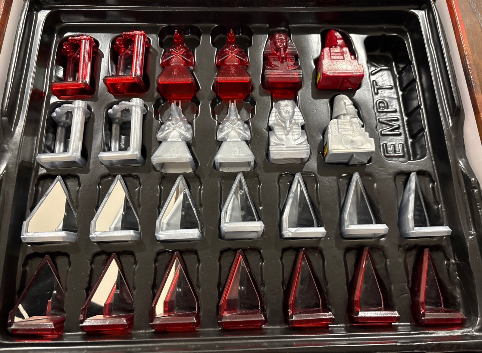 Laser Khet 2.0 Board Game Strategy Mensa 100% Complete