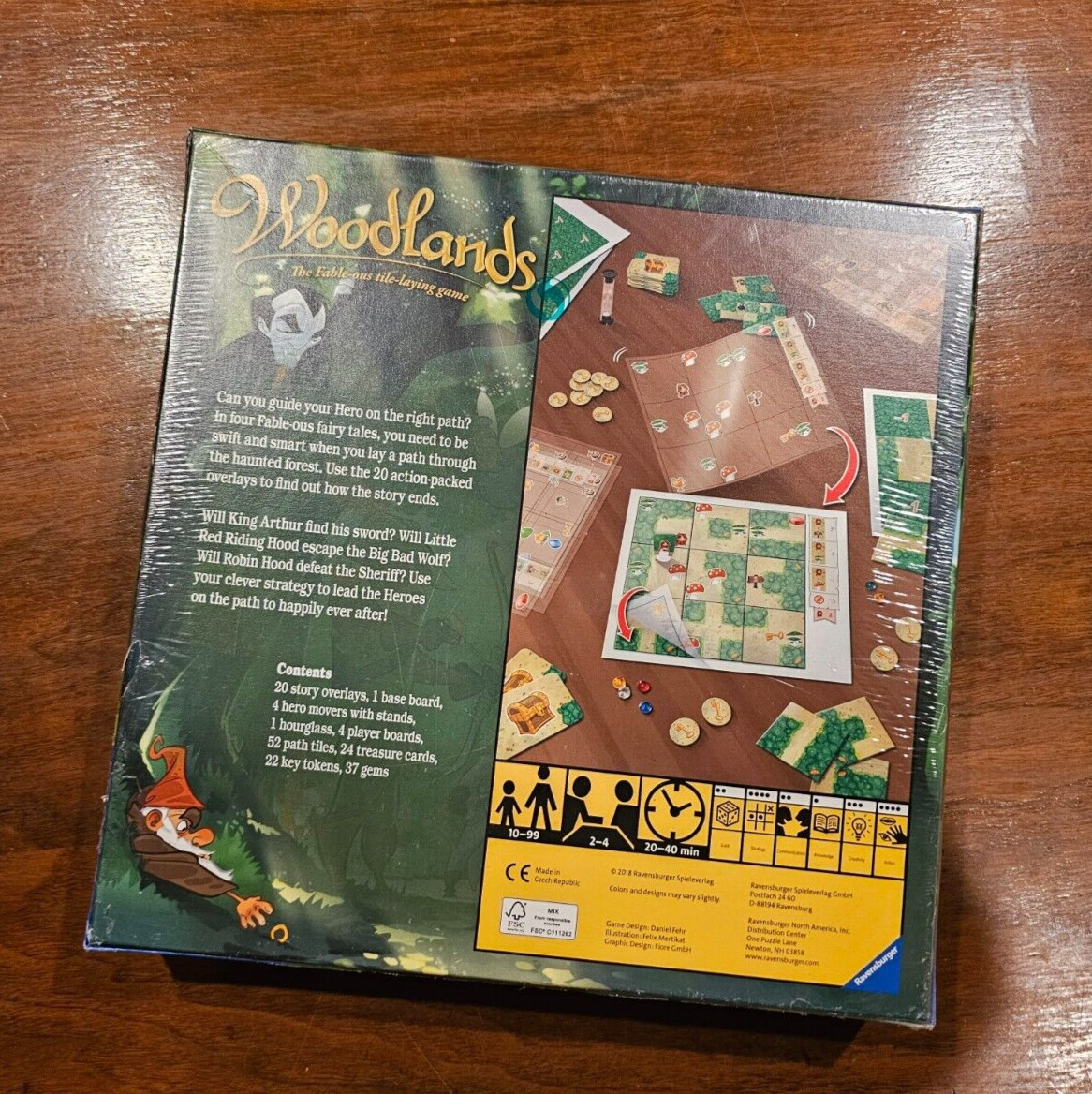 Ravensburger Woodlands Fable-ous Tile Laying Game