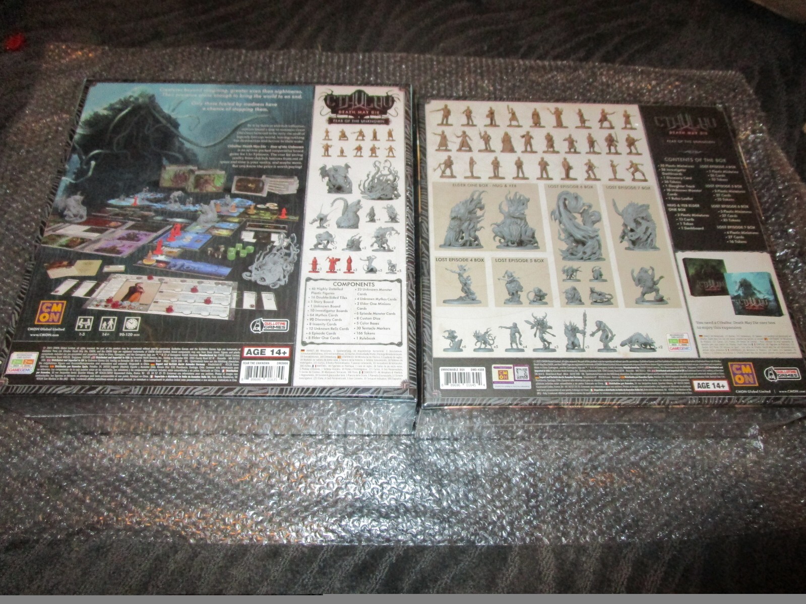 NEW Cthulhu Death May Die Unknowable Pledge Stretch Goals Kickstarter Exclusive