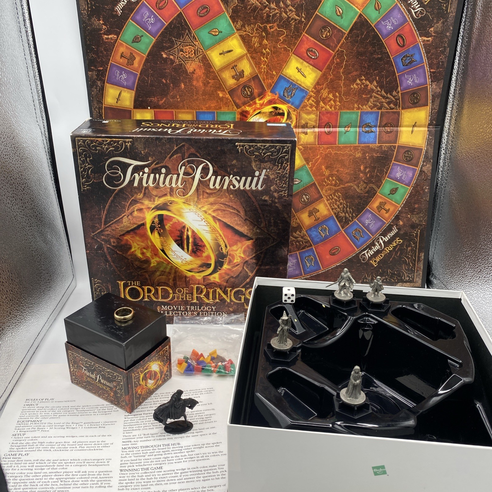 Trivial Pursuit The Lord Of The Rings Movie Trilogy Collector’s Edition Complete