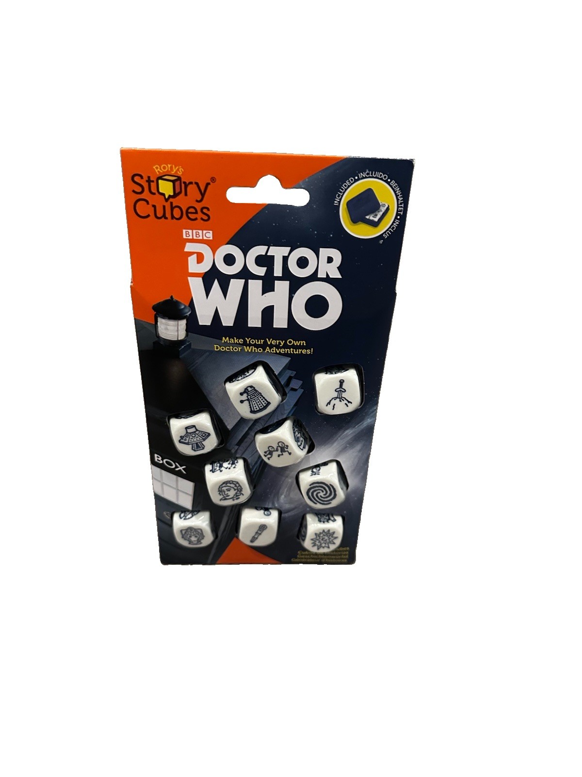 New Rory’s Story Cubes BBC Doctor WHO Board Game *sealed*