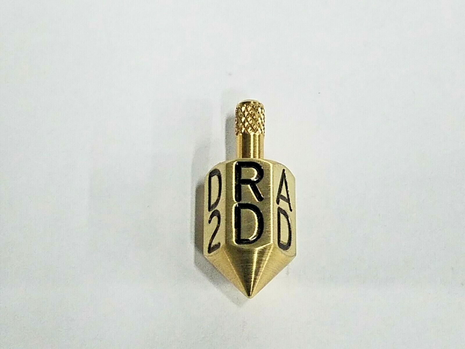 THE DRINKING DREIDEL GAME * SPINNING TOP MADE IN USA* HIGH QUALITY SOLID BRASS
