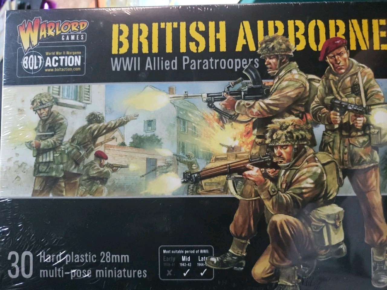 Bolt Action: British Airborne WWII Allied Paratroopers