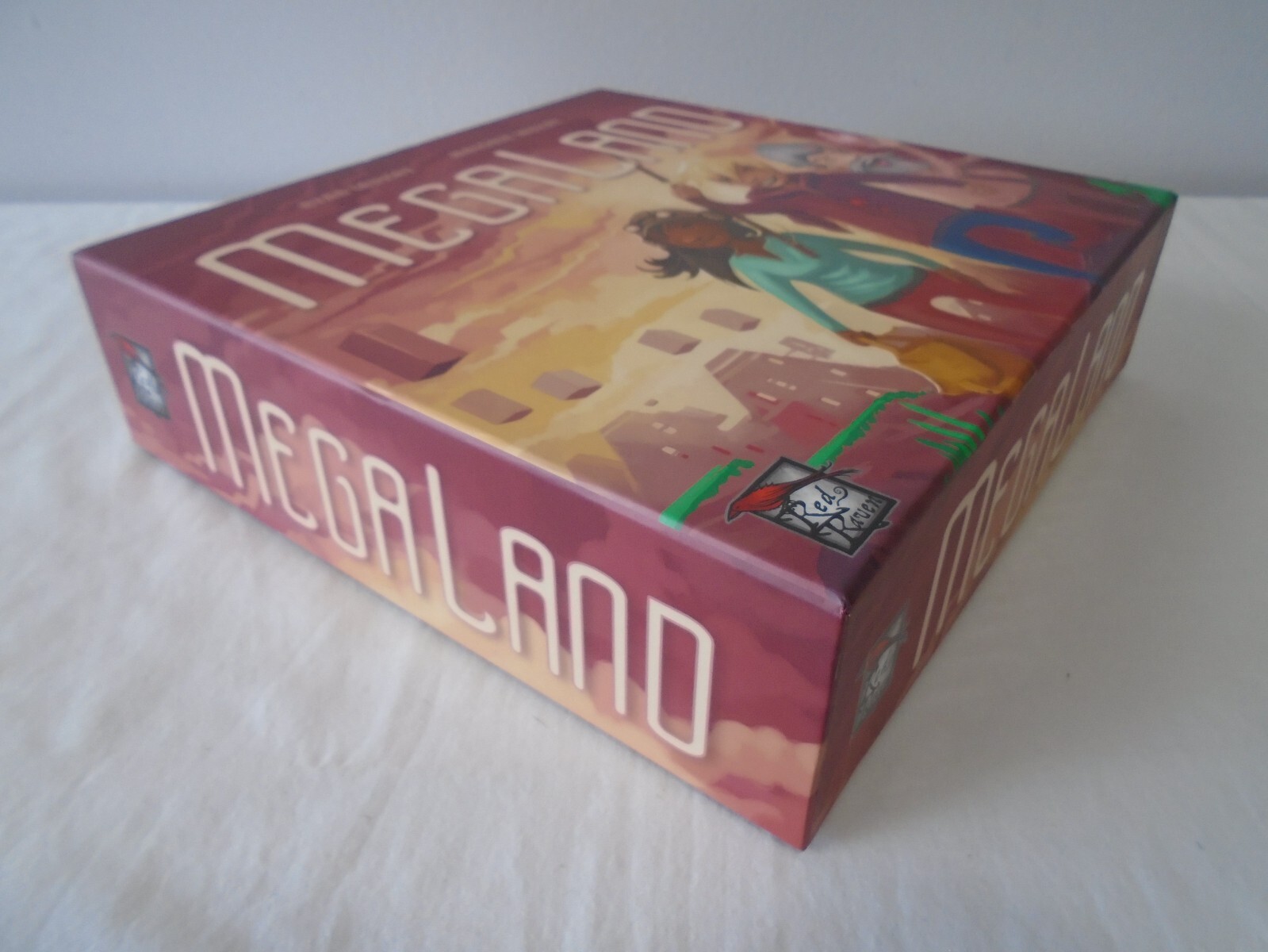 Mega Land Board Game [Red Raven Games 2018] [100% COMPLETE EXCELLENT CONDITION]