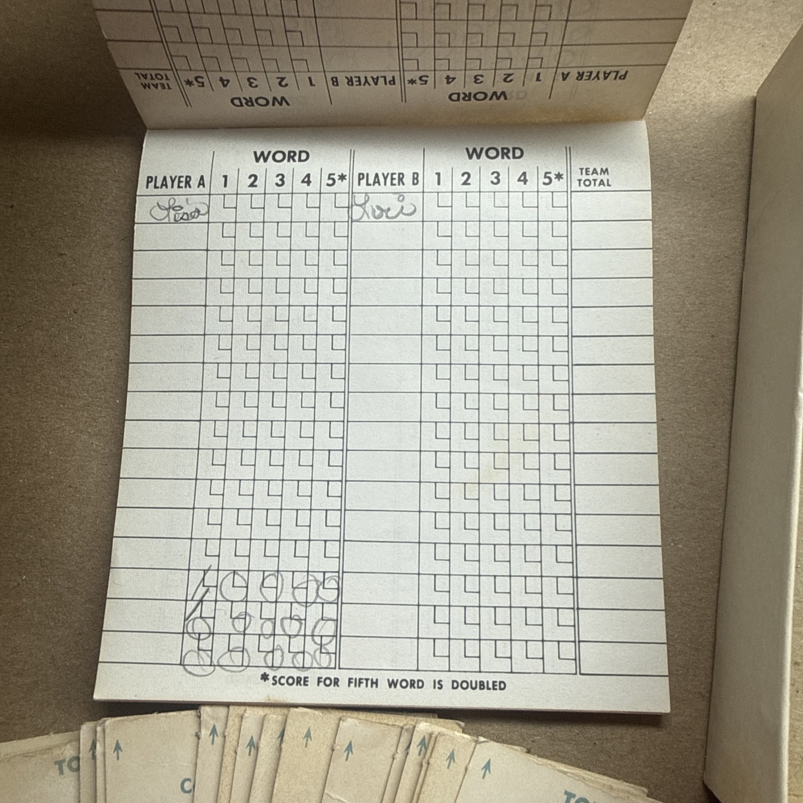 Vintage 1962 Milton Bradley Password Board Game First Edition Complete
