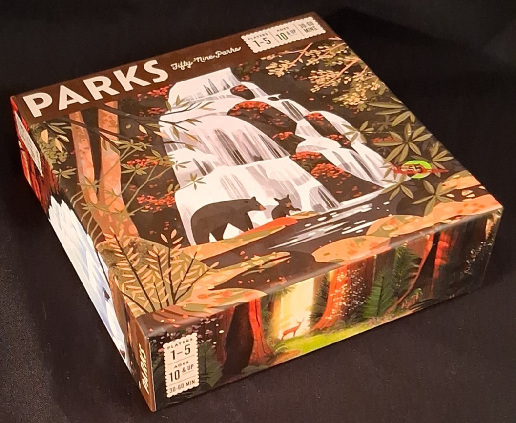Parks Board Game by Keymaster & Henry Audubon National Parks