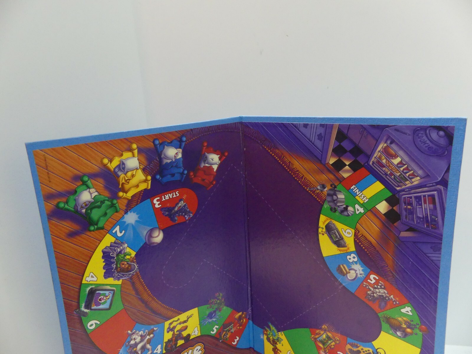 1999 Don’t Wake Daddy Board Game Board Part Only