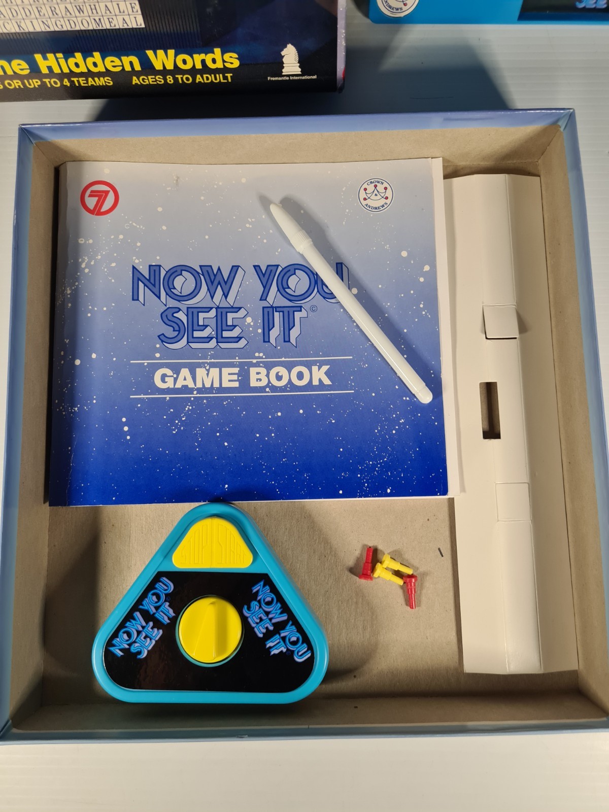 Vintage Now You See It Board Game Channel 7 Game Show Australia