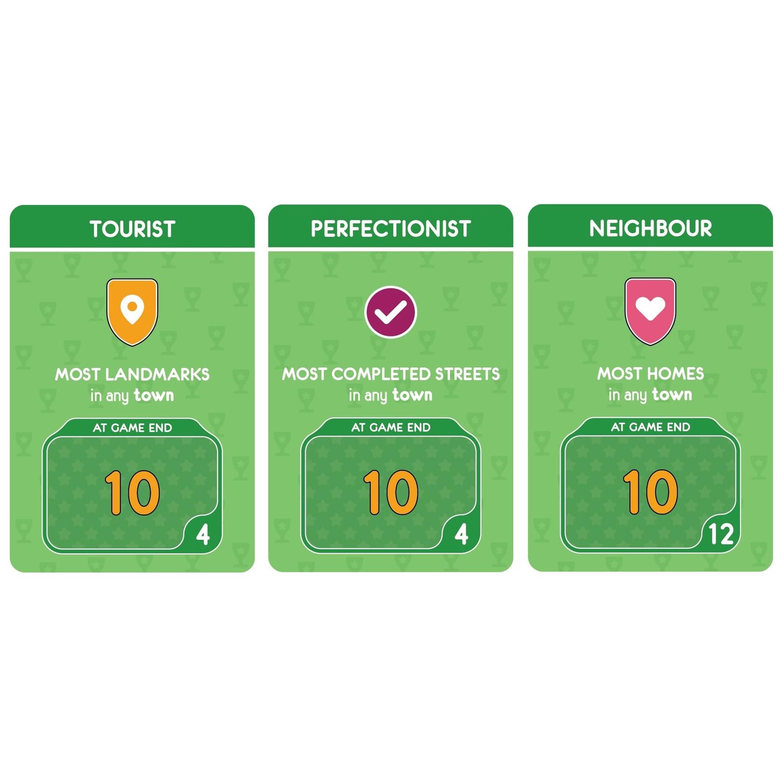 Mighty Boards: Tenby – Matching Card Game, Action Drafting, Street Building