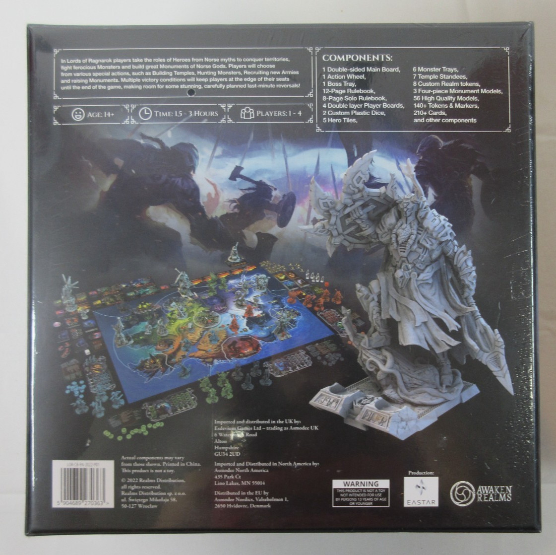 NEW “Lords of Ragnarok” Core Set +7 Expansions Stretch Goals 2022 Awaken Realms