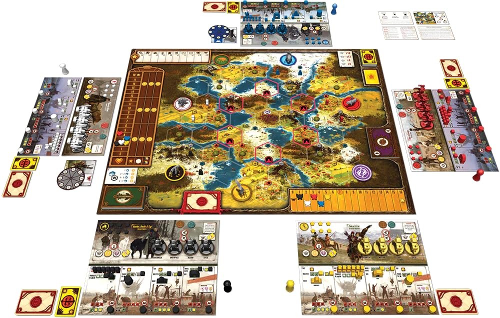 : Scythe (Base Game) by Jamey Stegmaier | an Engine-Building, Area Control St…