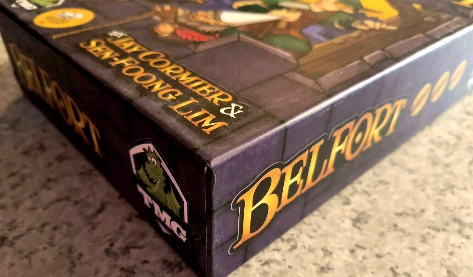 BELFORT By Tasty Minstrel Games TMG 1st Edition Out Of Print Complete MINT