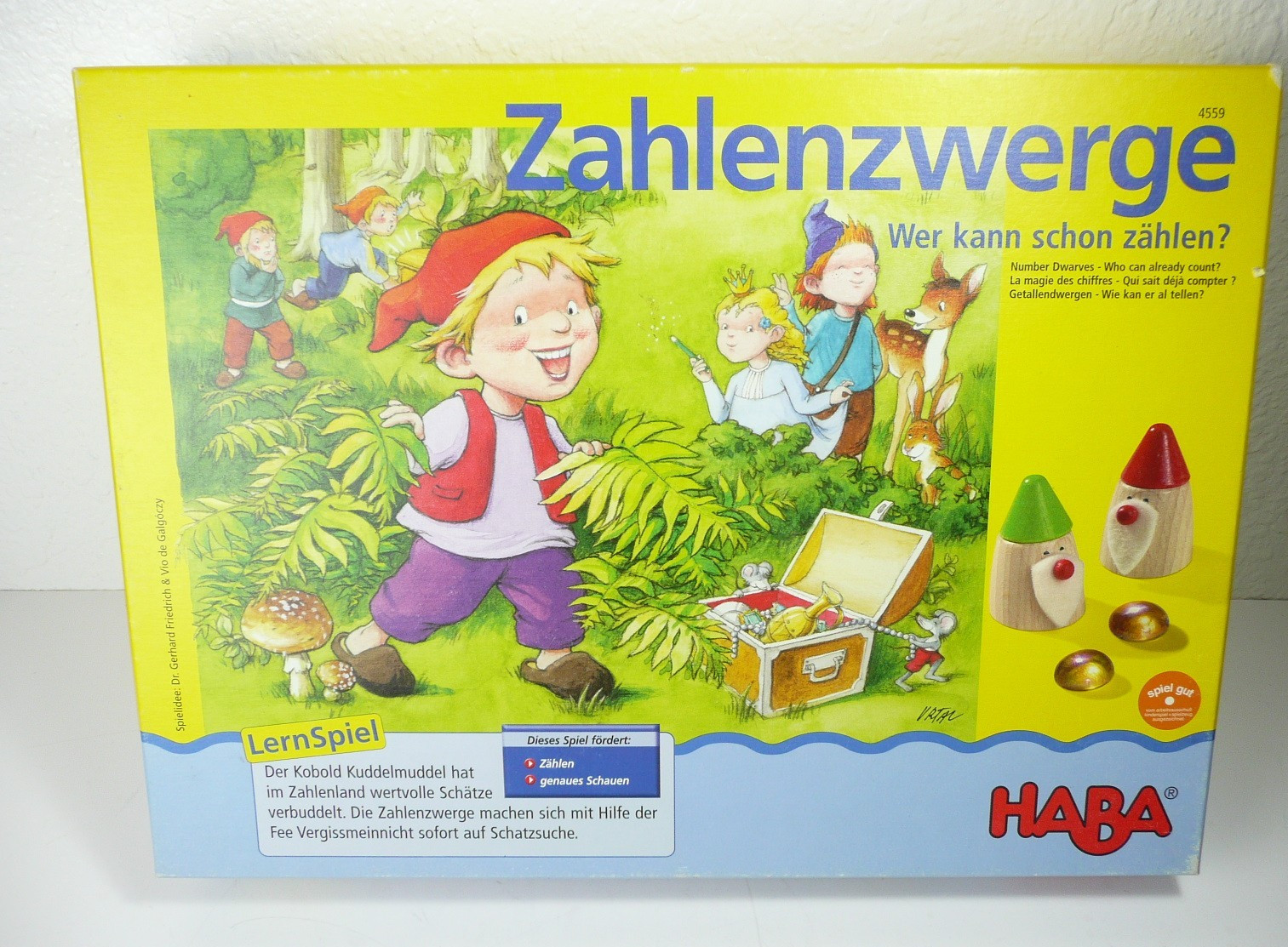 Zahlenzwerge HABA 4559 A Fun Educational Game About Counting with the Goblin