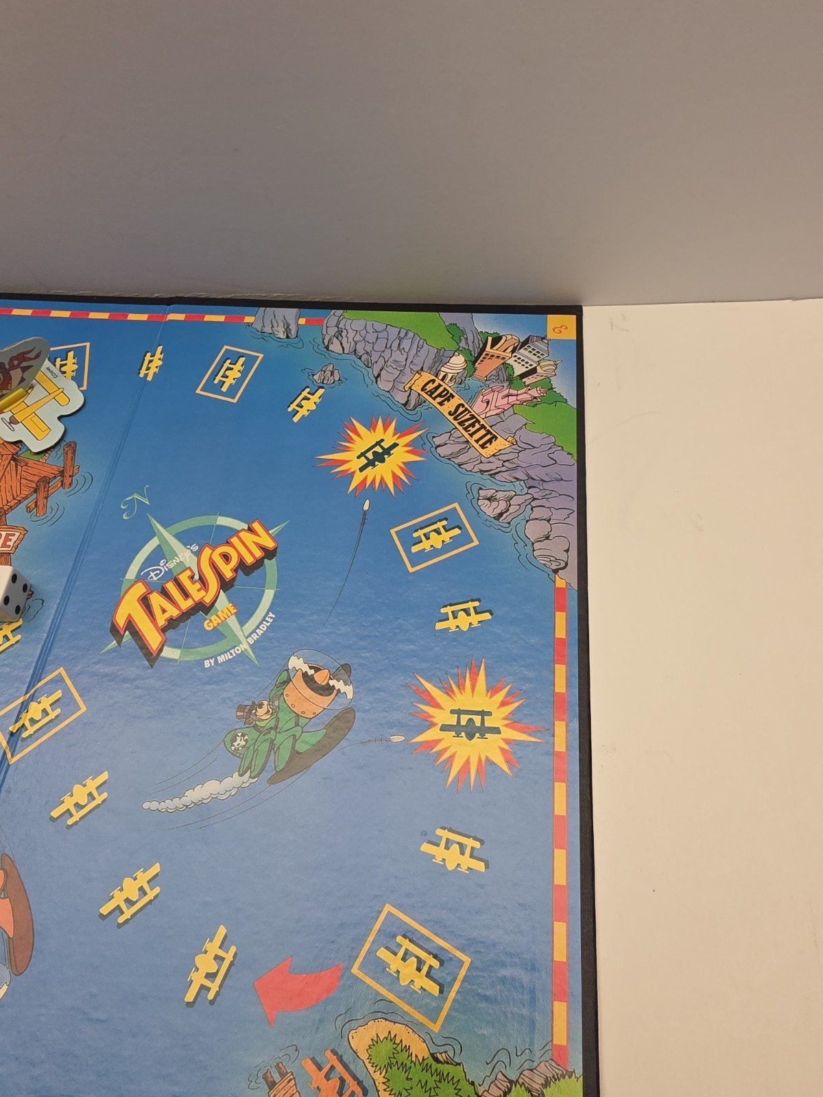 Disney Tale Spin Board Game 1991 No Box Complete Rare