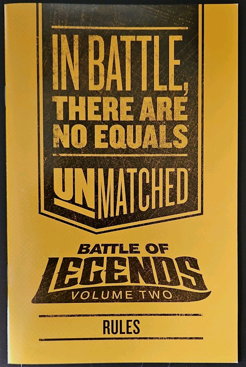 Unmatched: Battle of Legends Volume 2 Fantasy Board Game NM, COMPLETE GAME