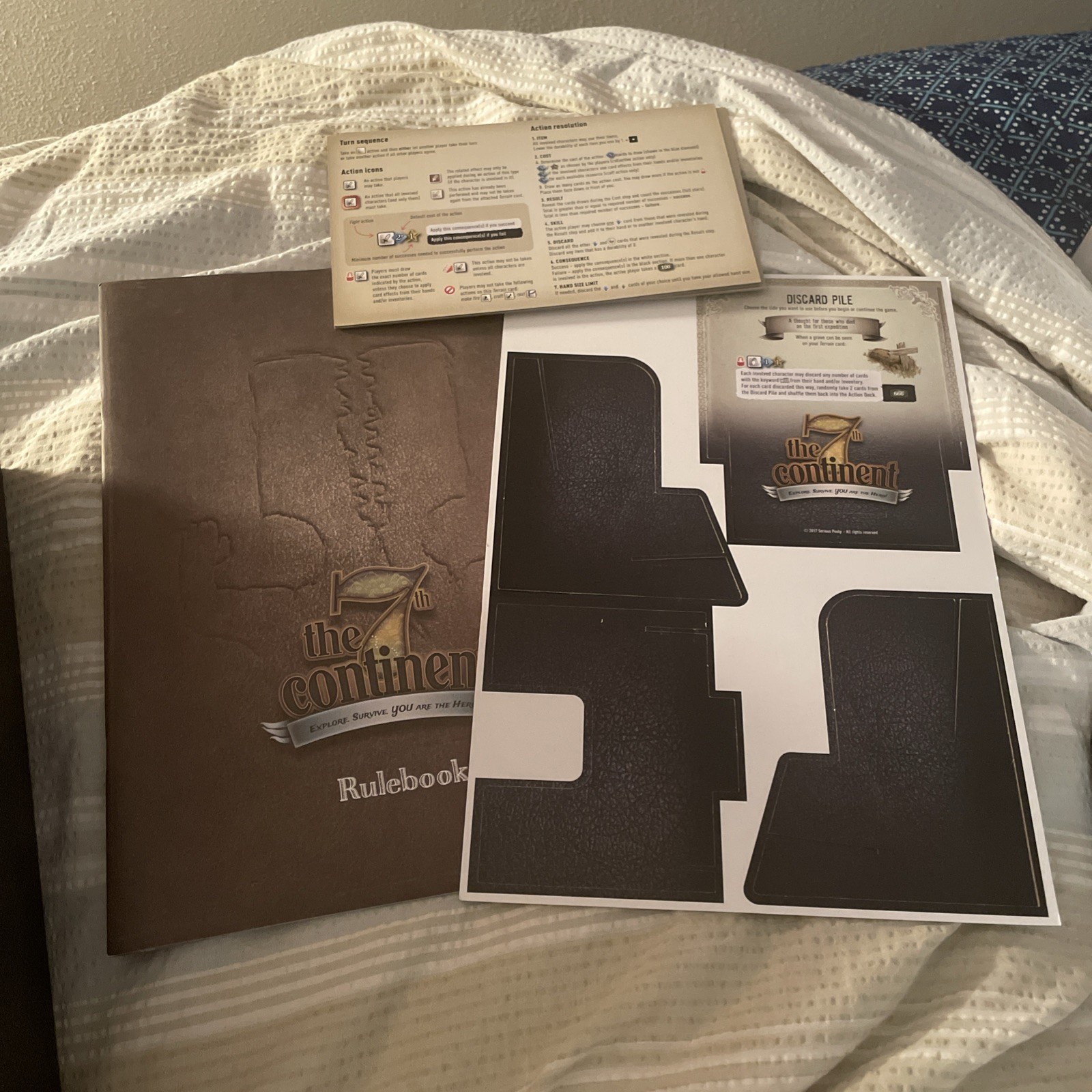 The 7th Continent Classic Edition – Core Box Board Game – Opened