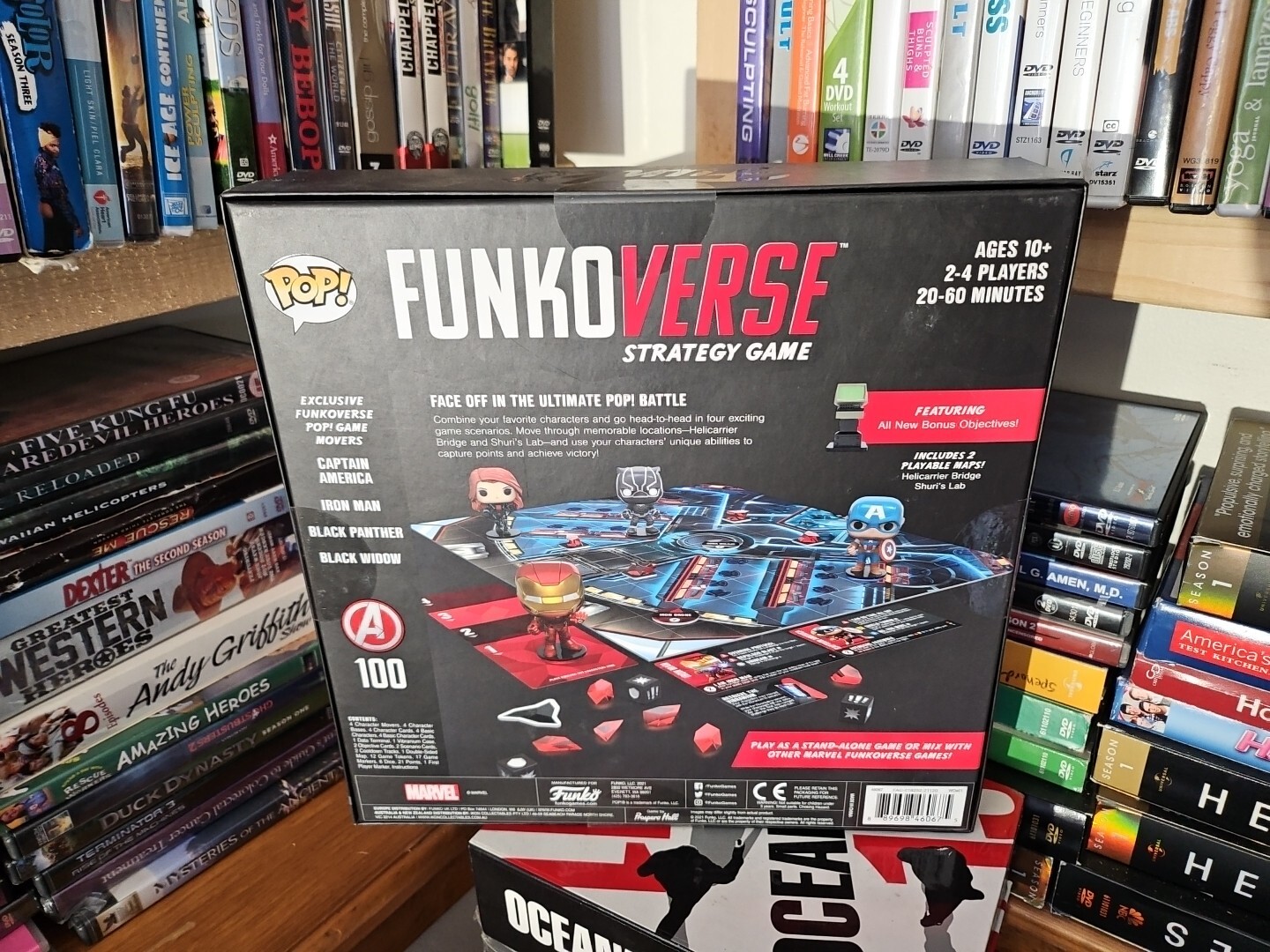 Funko Pop Games FUNKOVERSE MARVEL CHASE 100 4-Pack Strategy Game