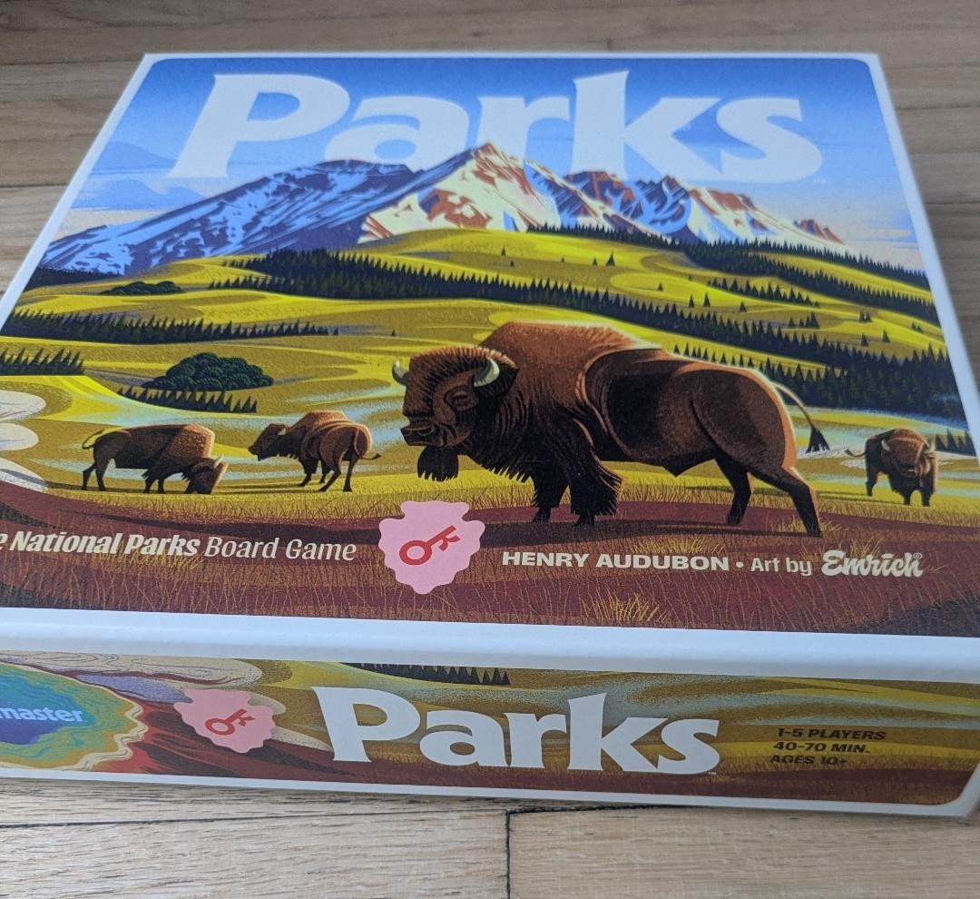 Parks Board Game – 2nd Edition – National Parks Board Game – Henry Audubon