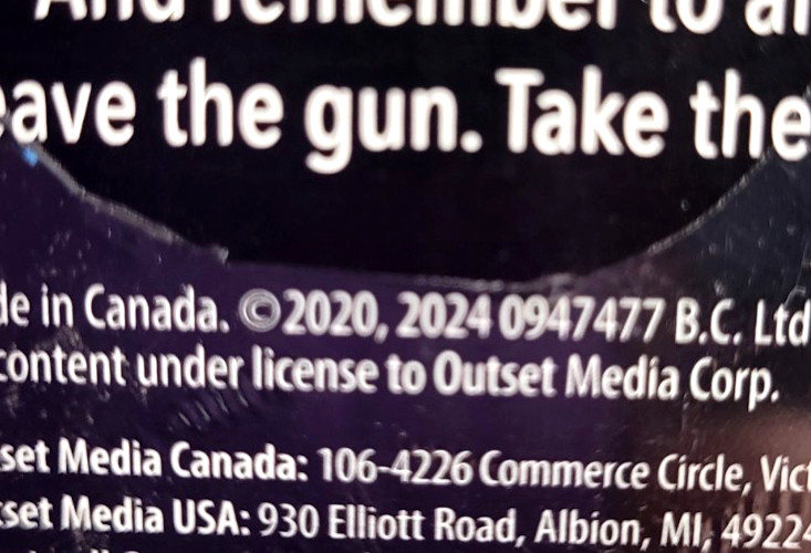 Sealed Outset Media Board Game “Movie Trivia” Game Box. New.