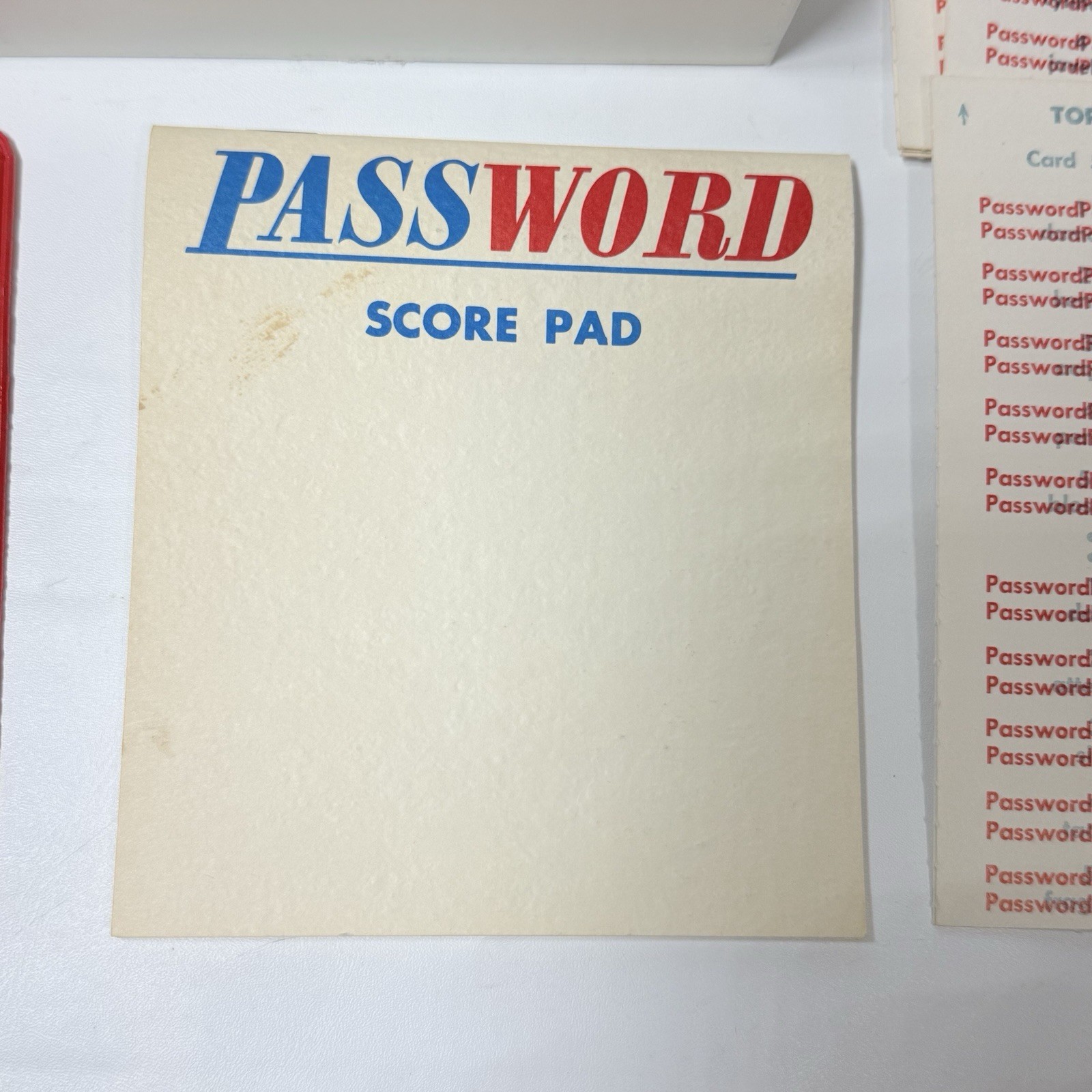VINTAGE Password 12th Edition COMPLETE Milton Bradley 1970 Game #4260