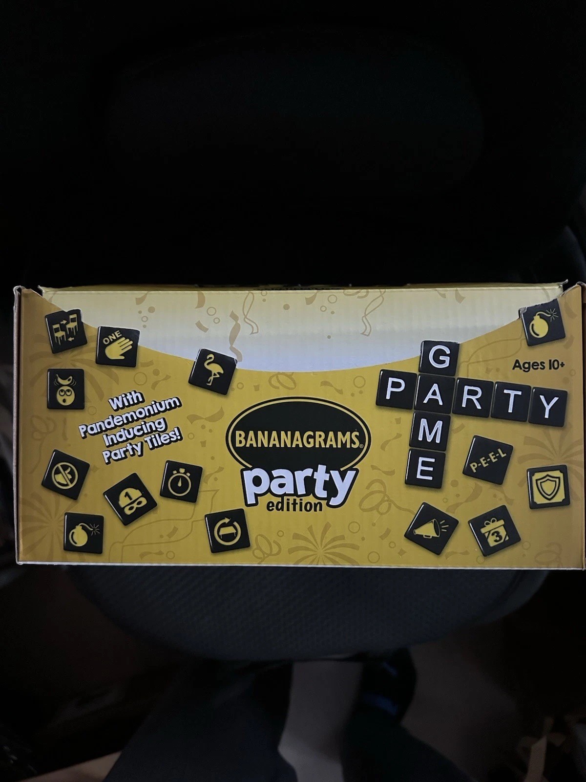 10x NEW Bananagrams PARTY EDITION Tile Crossword Game Ages 10+ for 2-8 Players