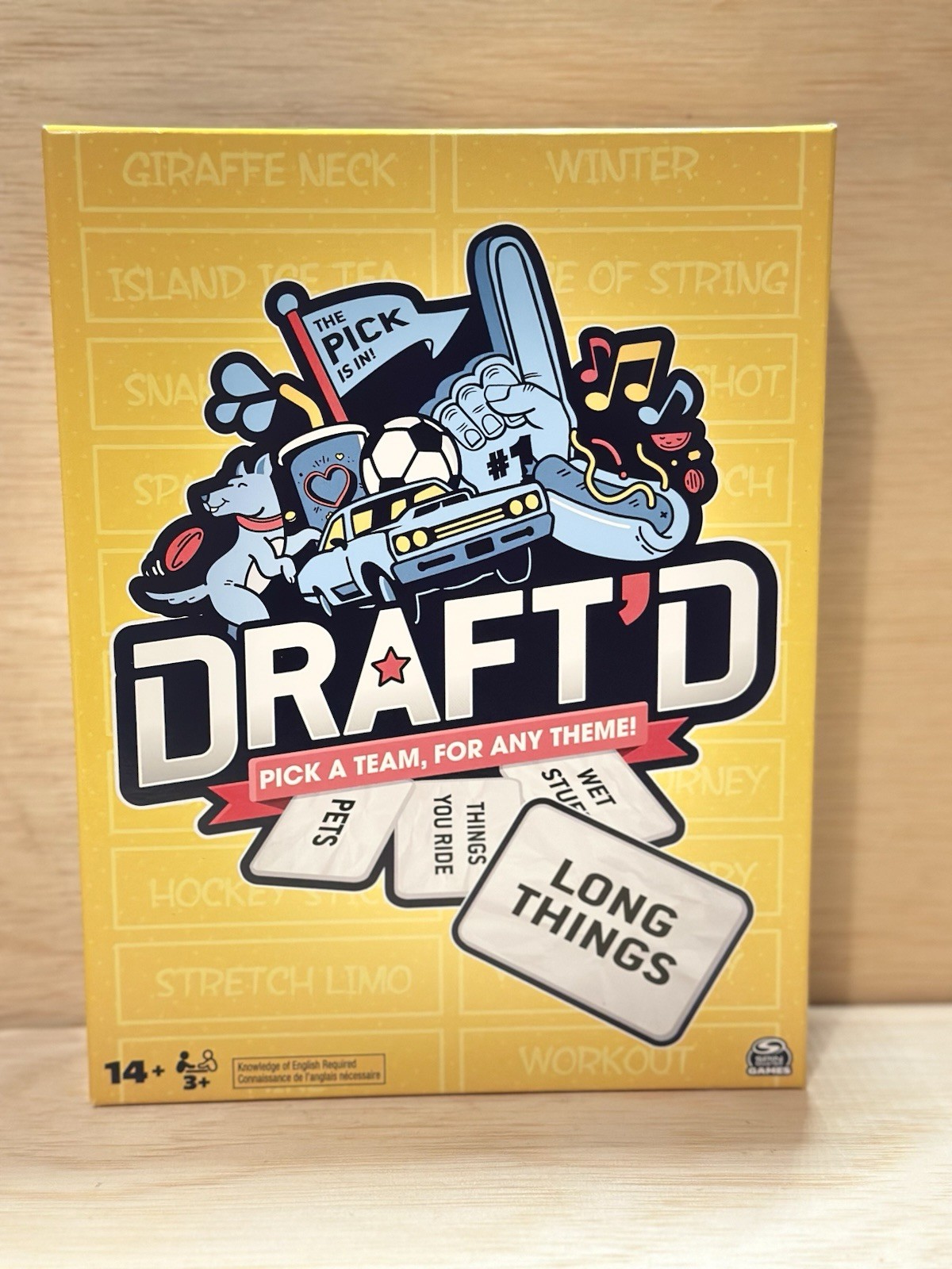 Draft’d Competitive Drafting Party Game Brand NIB-Sealed Ages 14