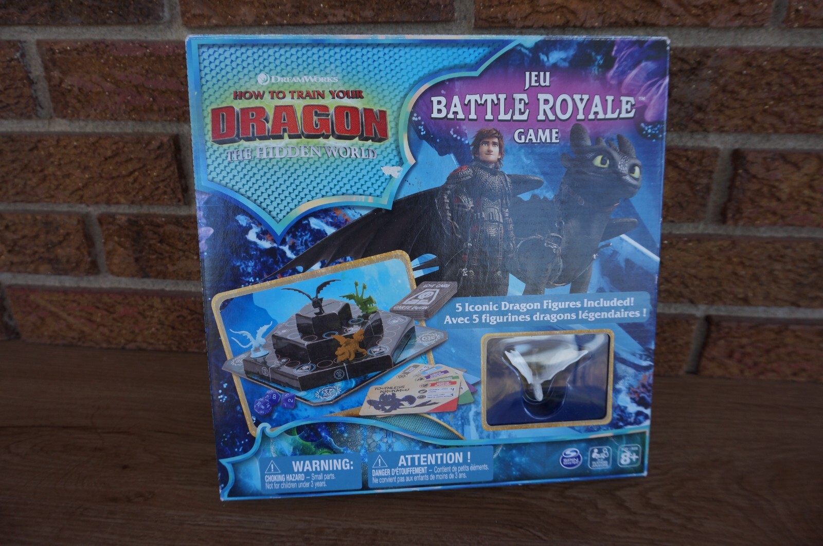 GAME How to Train Your Dragon The Hidden World JEU Battle Royale Board Game NEW