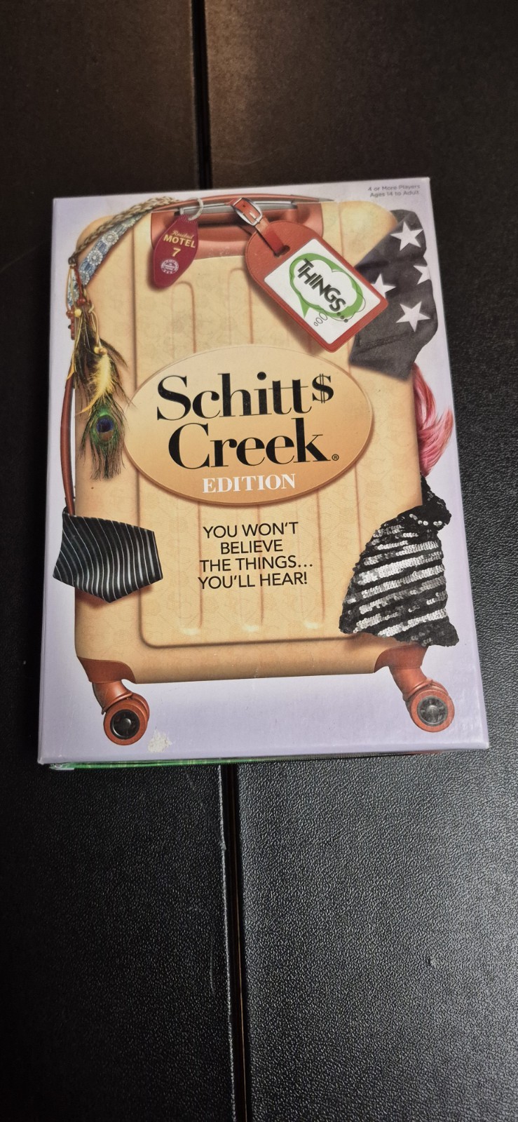 Schitts Creek Edition game in sealed box
