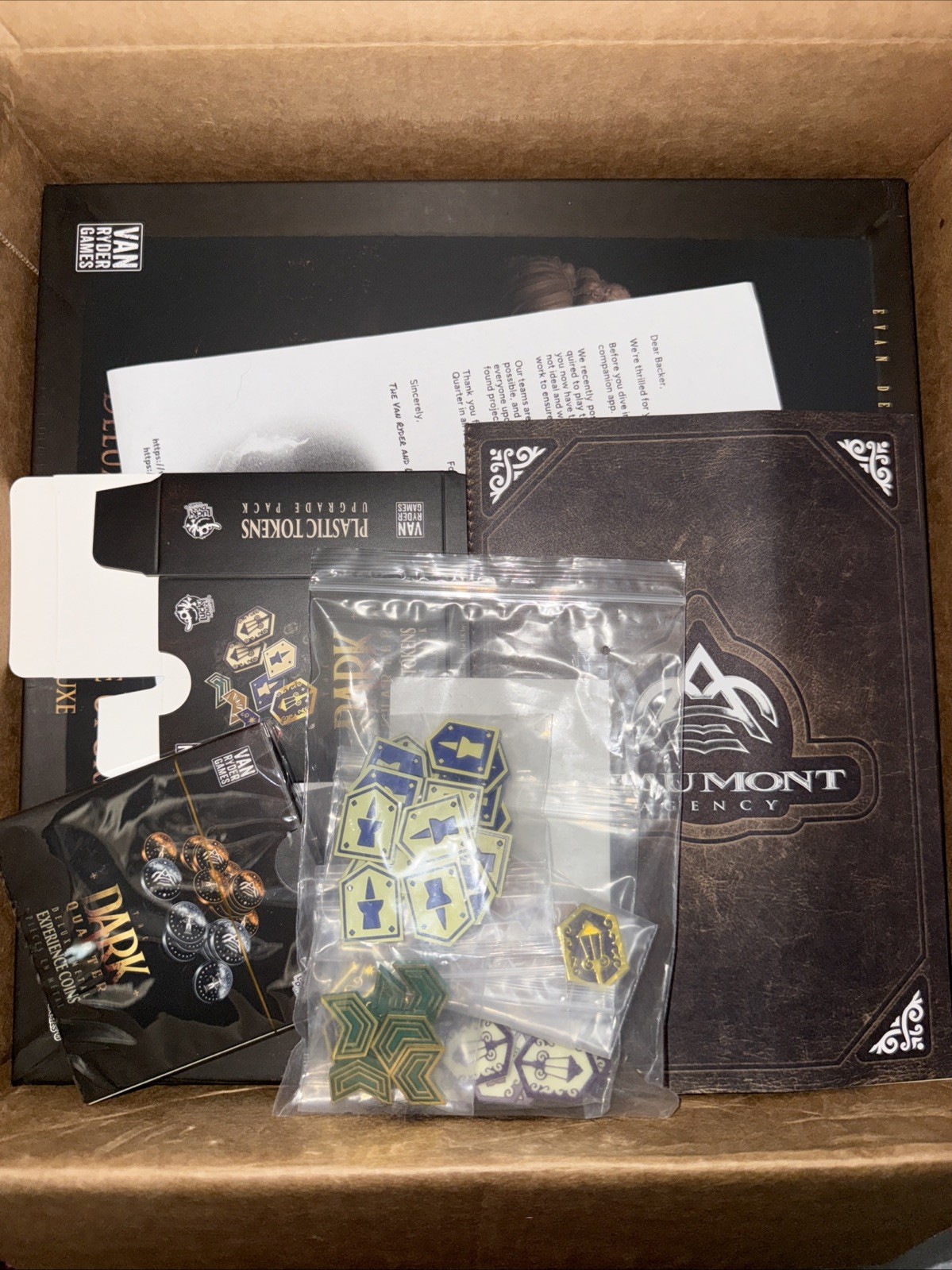 The Dark Quarter: The Whole Damn Agency Kickstarter Pledge Brand New And Sealed