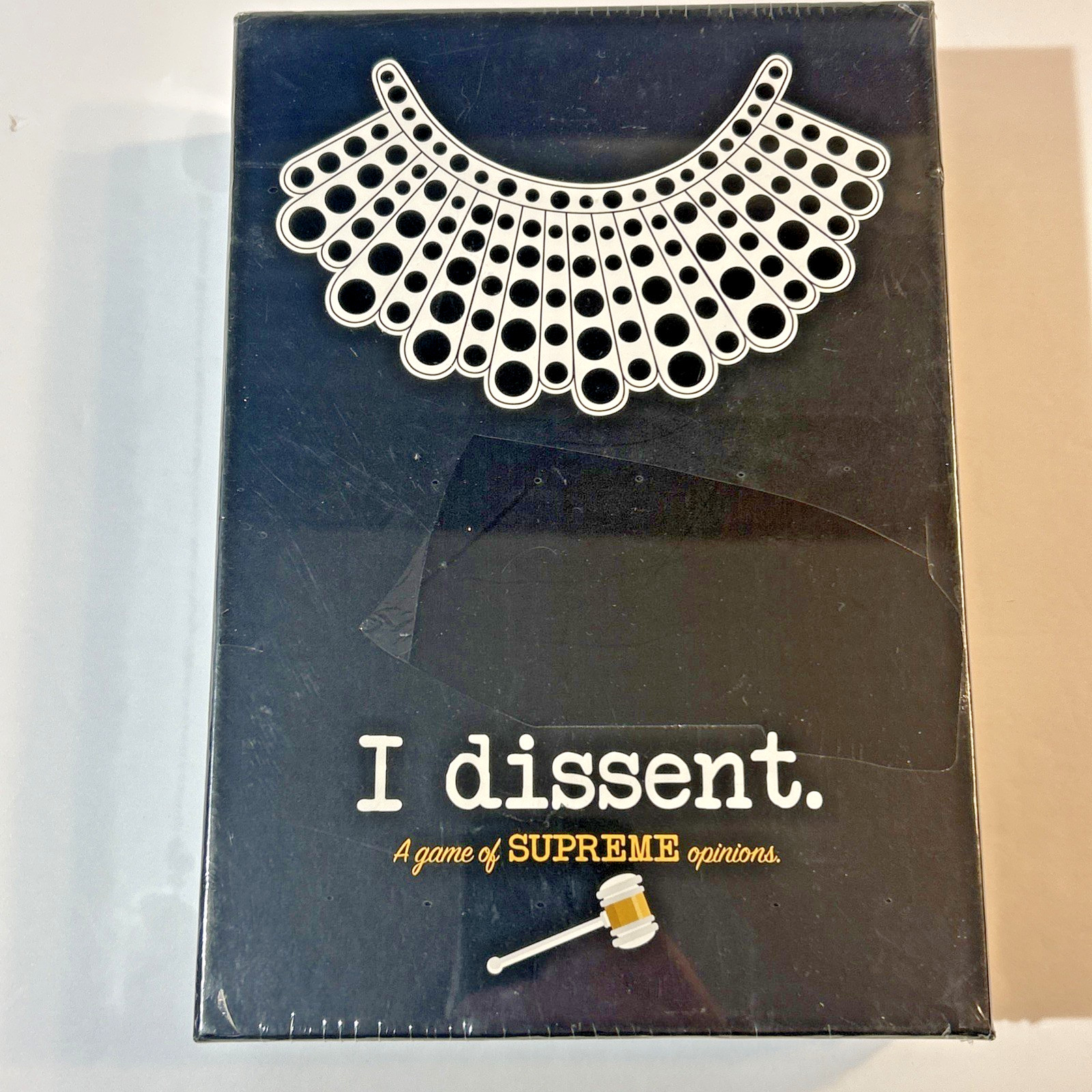 NEW SEALED I Dissent Board Game A Game of Supreme Opinions Ruth Bader Ginsberg