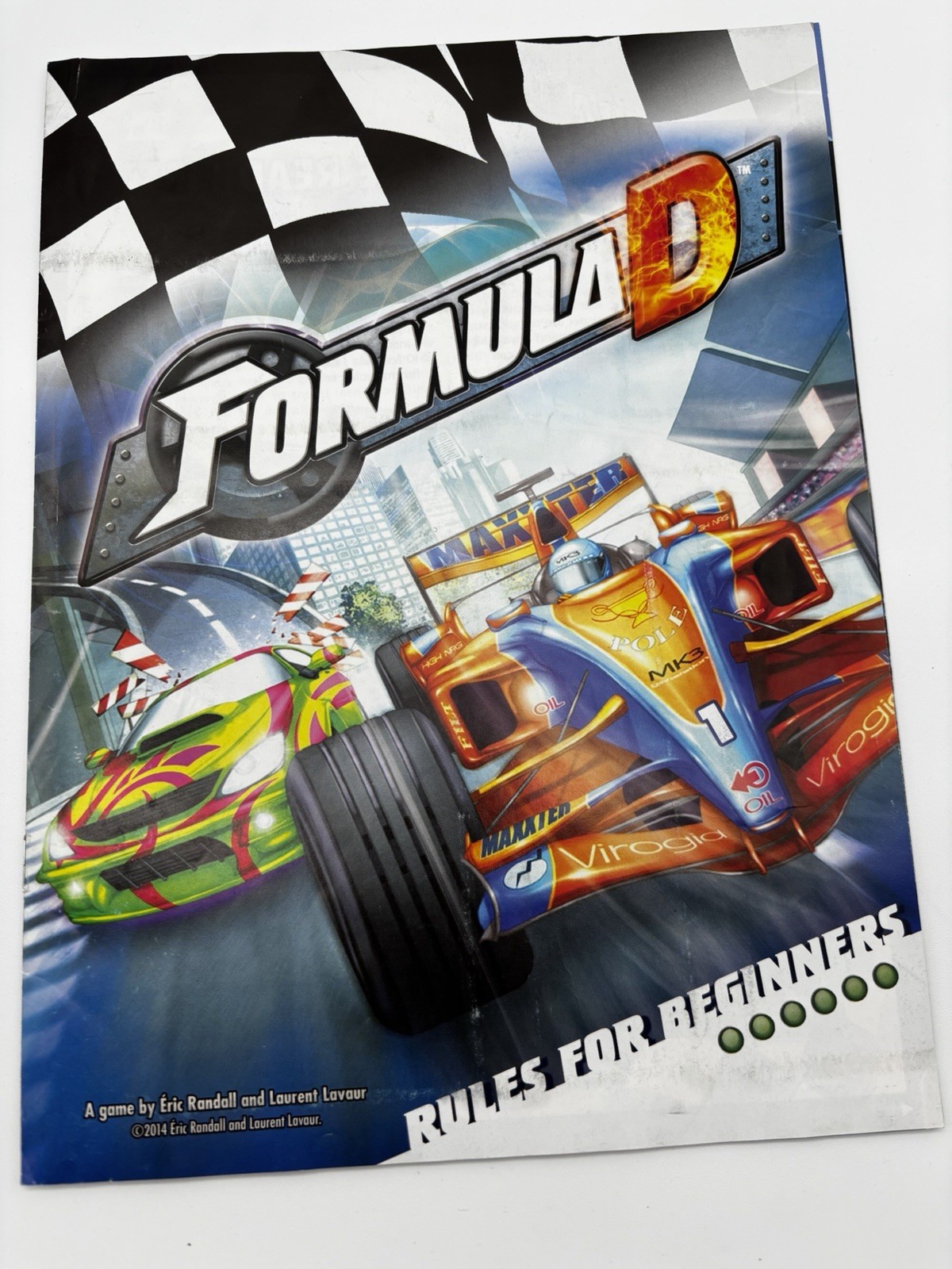 Asmodee Formula D 2013 Board Game- 100% Complete & bagged 2-10 players