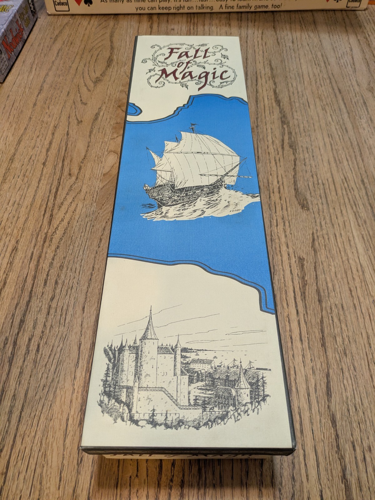 FALL OF MAGIC Scroll Edition Storytelling Game Open Box New Rare