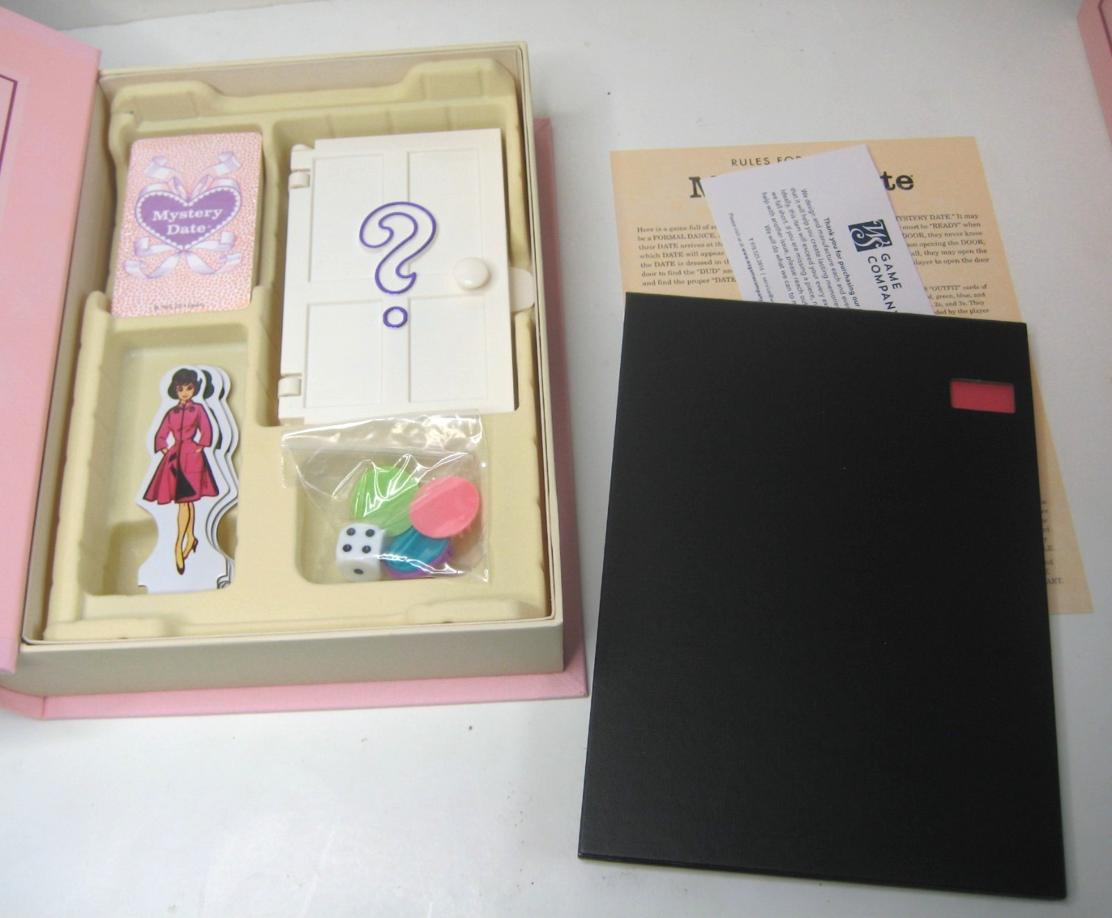 Mystery Date Vintage Bookshelf Edition Board Game Never Played with Sealed Cards