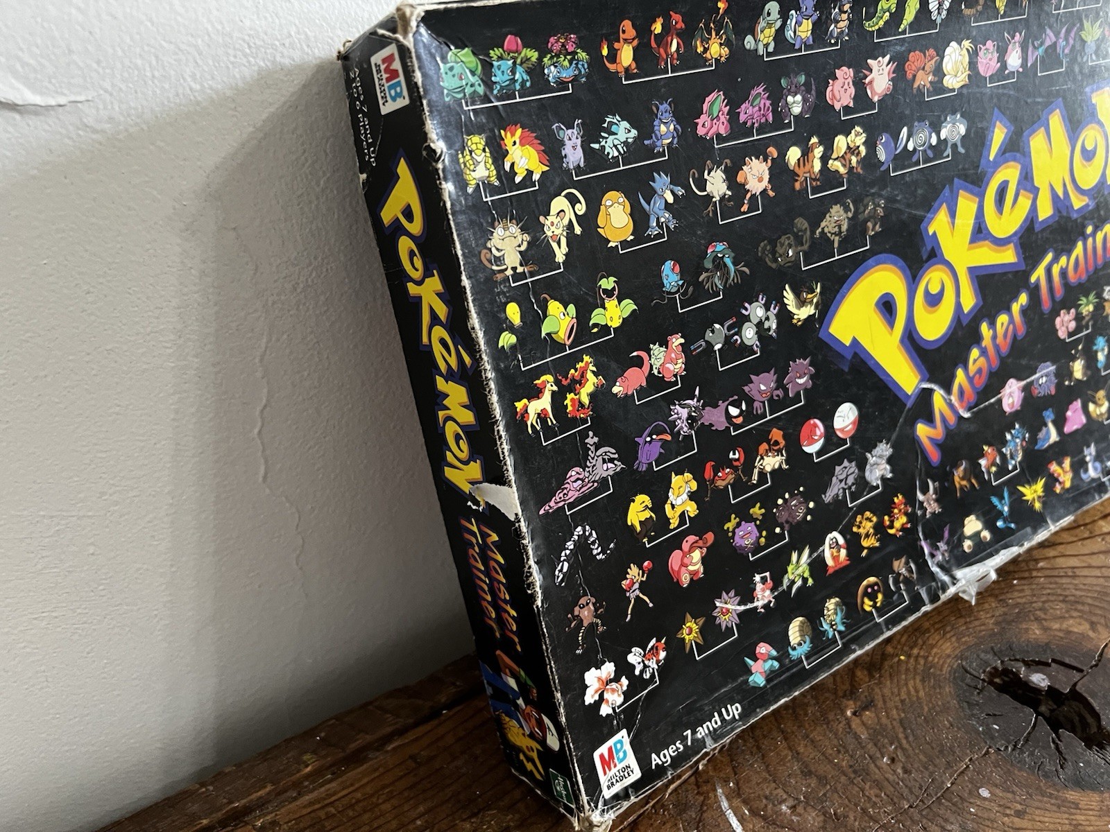 1999 Pokémon Master Trainer Board Game Milton Bradley Incomplete See Description