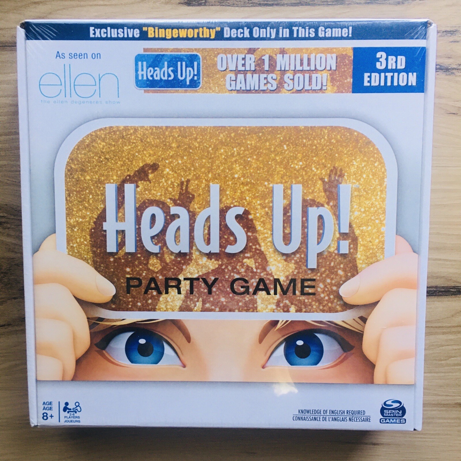 Heads Up! Family Party Game Trivia As seen on Ellen . Brand New 3rd edition